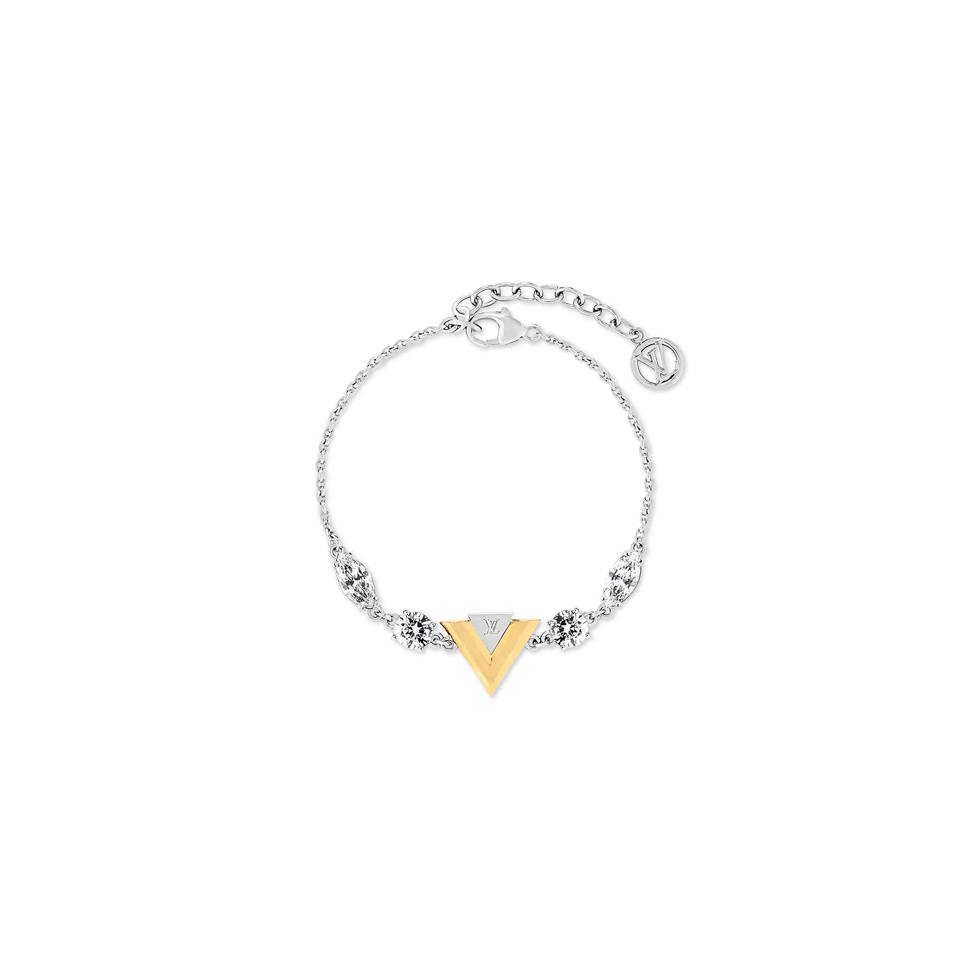 Louis Vuitton V for Vuitton Bracelet S00 - Women - Fashion Jewelry M1309A