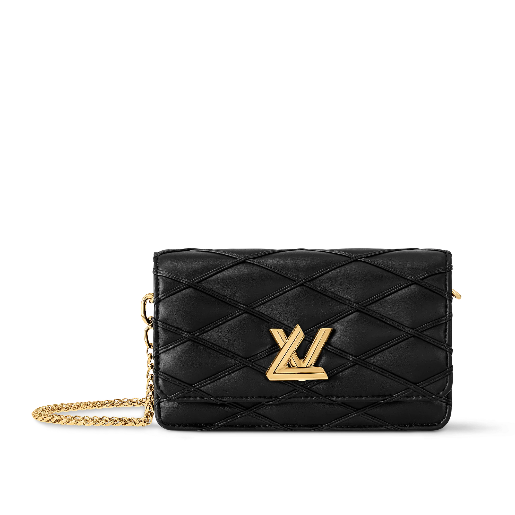 Louis Vuitton Wallet On Chain GO - 14 Malletage - Women - Small Leather Goods M13139 Black