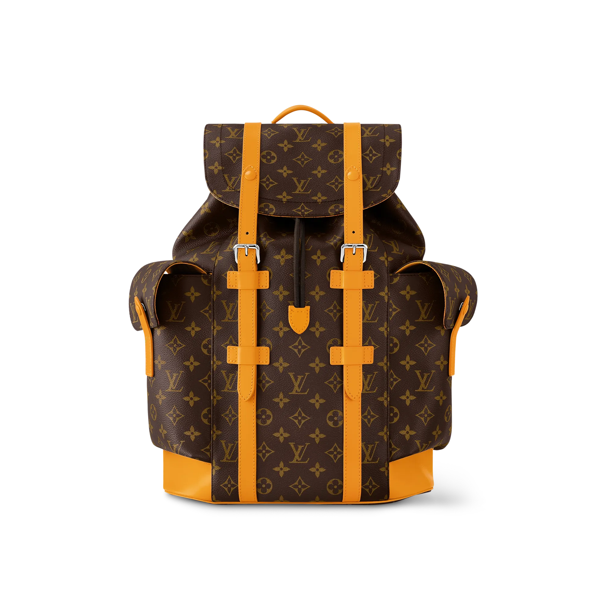 Louis Vuitton Christopher MM Monogram Macassar Canvas - Men - Bags M13202 Safran Yellow