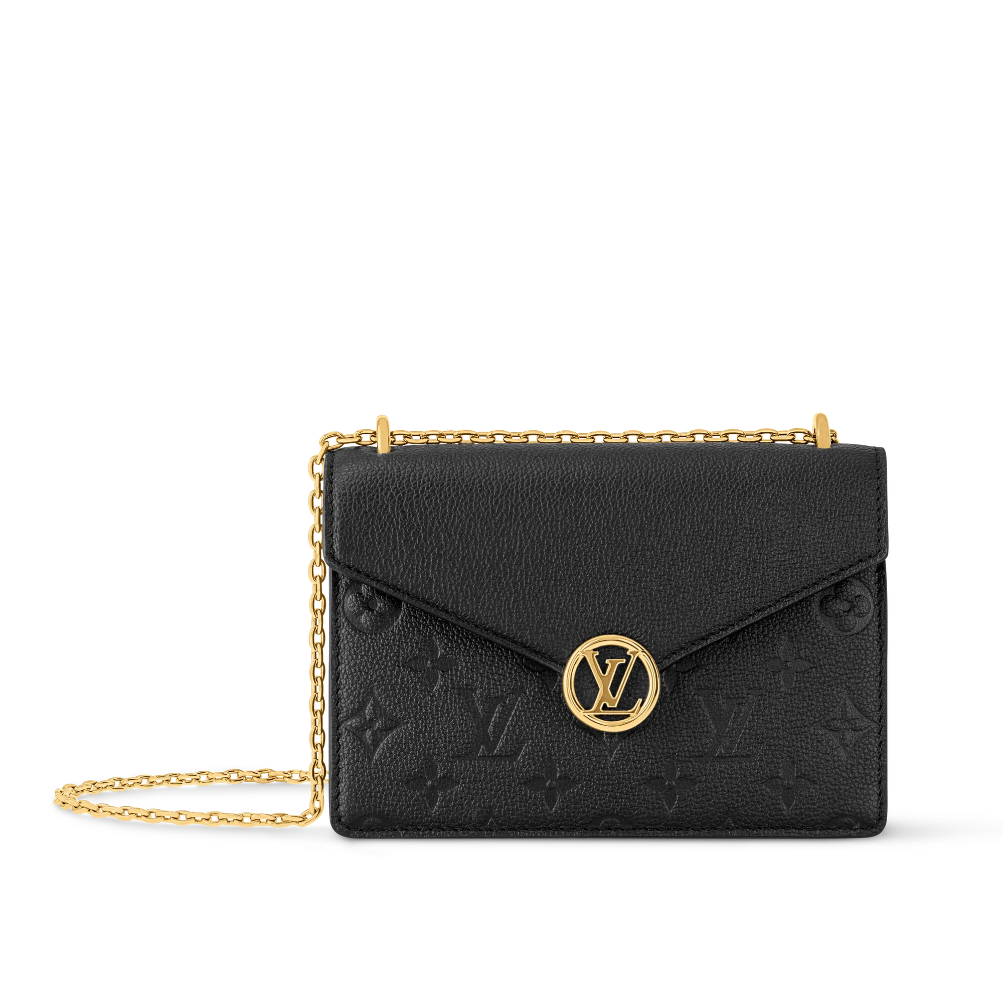 Louis Vuitton Wallet On Chain Rosy COWHIDE - Bags and Wallets - Women's Small Leather Goods M13569 Black