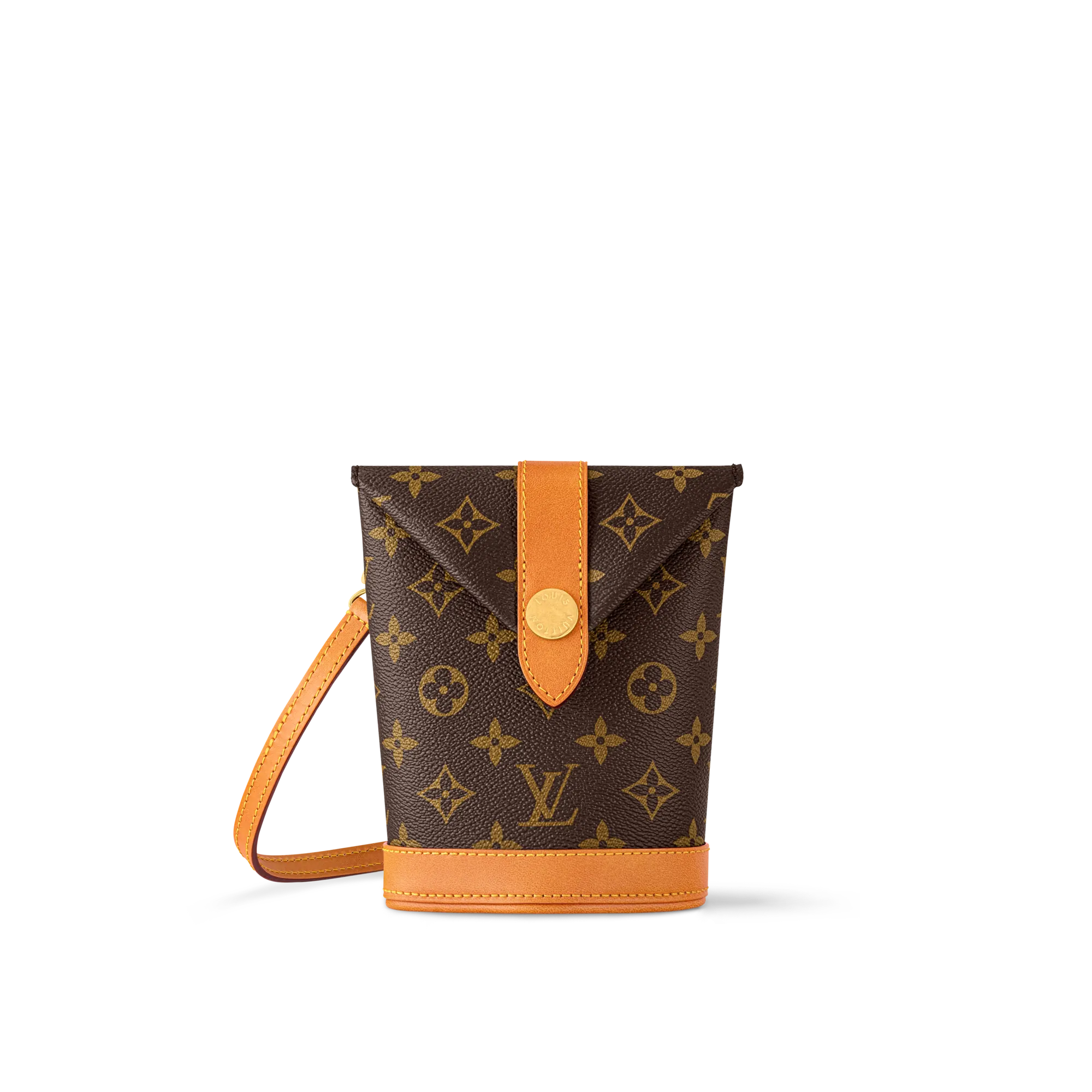 Louis Vuitton Envelope Pouch Coated canvas - Bags and Wallets - Men's Small Leather Goods M14056 Brown Louis Vuitton Envelope Pouch Coated canvas - Bags and Wallets - Men's Small Leather Goods M14056 Brown