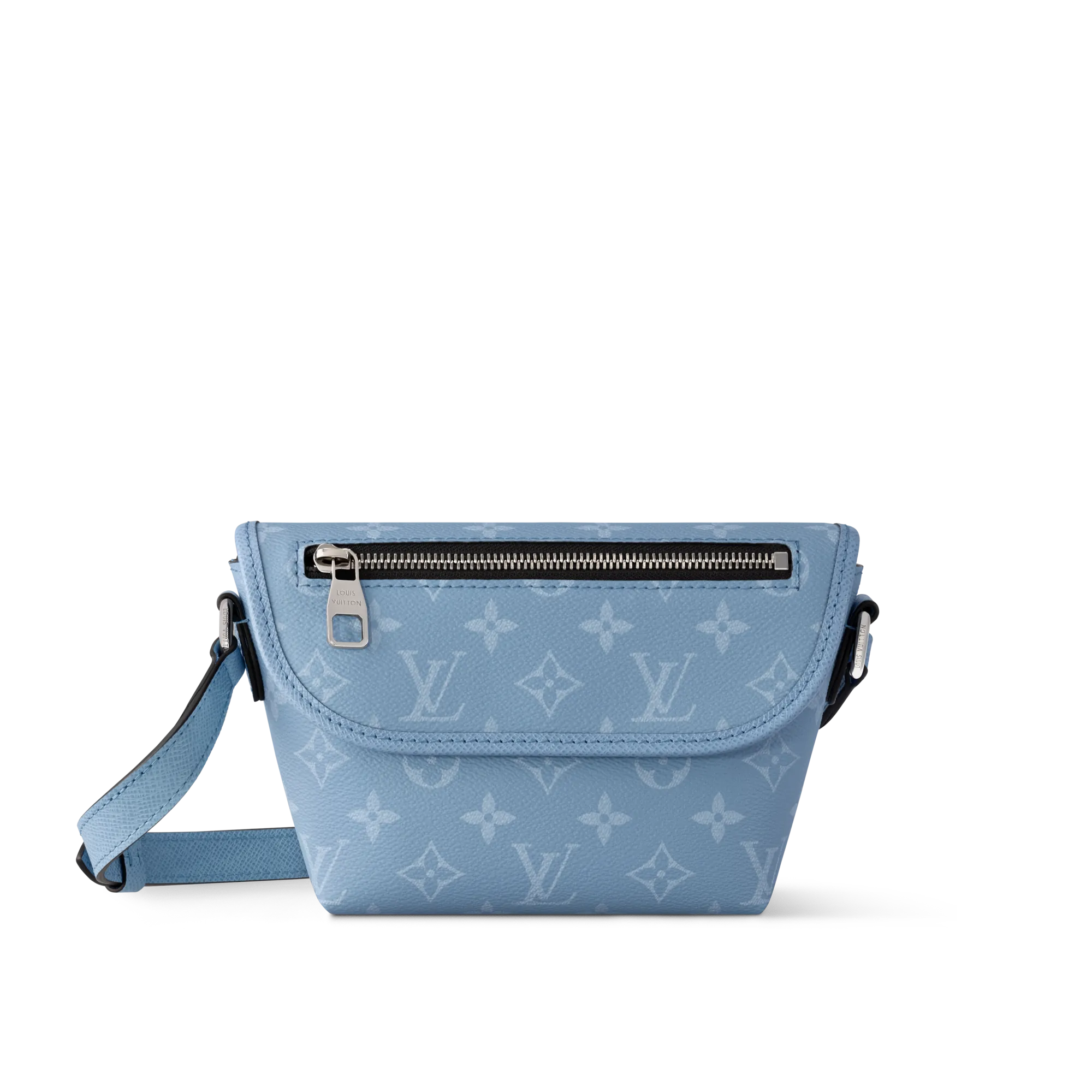 Louis Vuitton Pulse Wearable Wallet Coated canvas - Bags and Wallets - Men's Small Leather Goods M14116 Blue Louis Vuitton Pulse Wearable Wallet Coated canvas - Bags and Wallets - Men's Small Leather Goods M14116 Blue