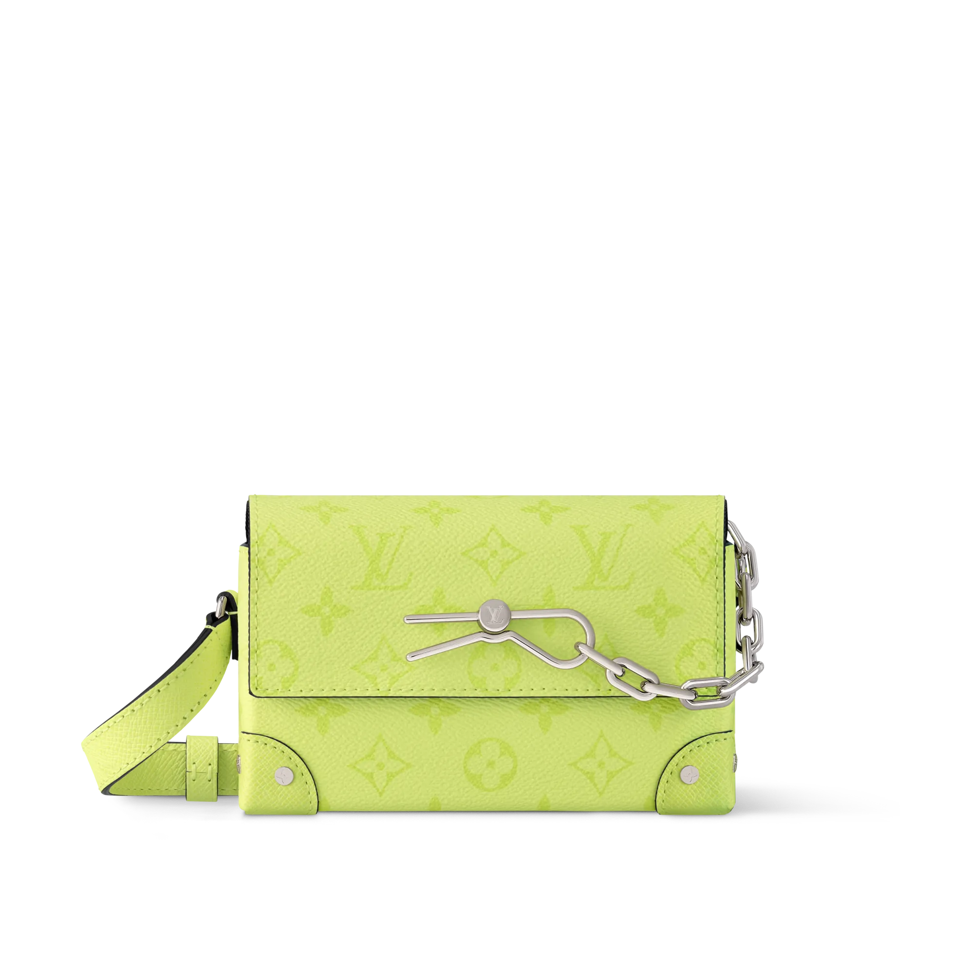 Louis Vuitton Steamer Wearable Wallet Coated canvas - Bags and Wallets - Men's Small Leather Goods M14117 Yellow Louis Vuitton Steamer Wearable Wallet Coated canvas - Bags and Wallets - Men's Small Leather Goods M14117 Yellow