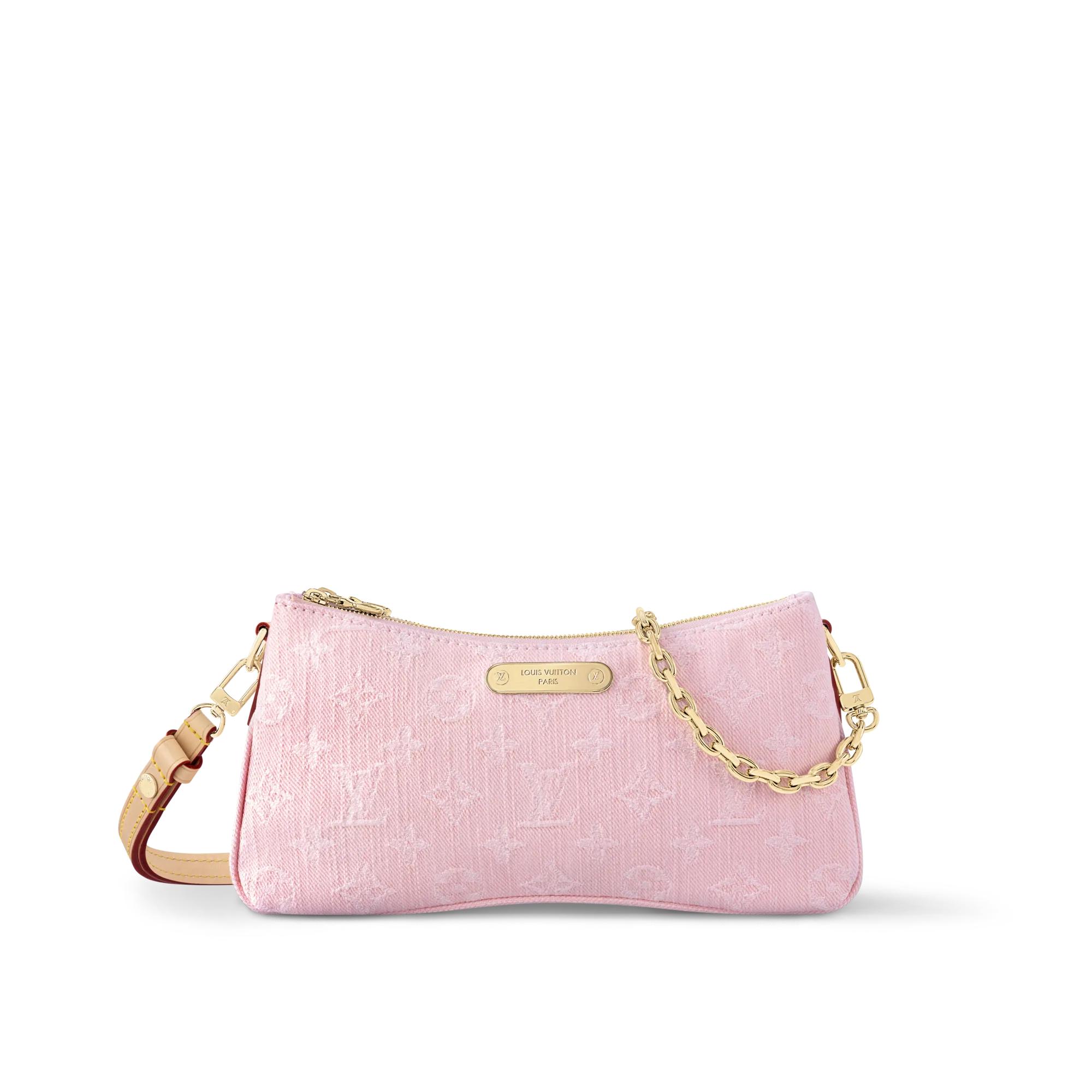 Louis Vuitton Pochette Liv DENIM - Bags and Wallets - Women's Small Leather Goods M14159 Washed Pink