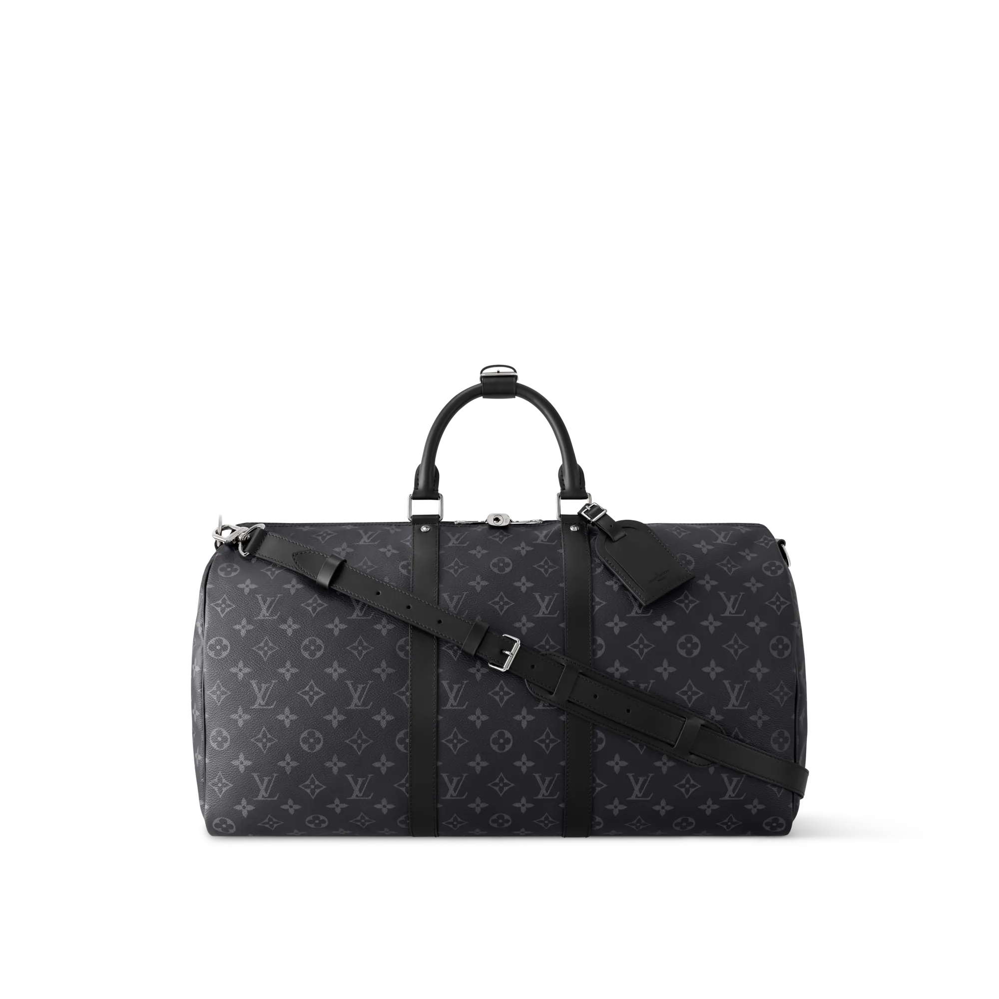 Louis Vuitton Keepall Bandoulière 50 Coated canvas - Bags and Wallets - Men's Bags M14202 Grey