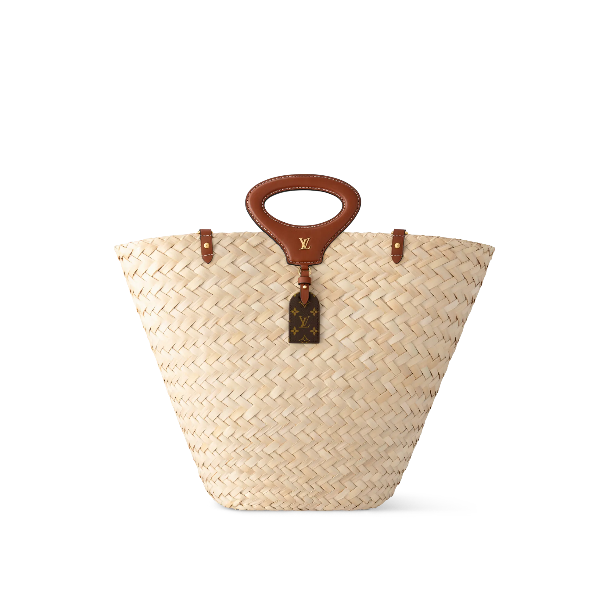 Louis Vuitton Rivage GM PALM FIBER - Bags and Wallets - Women's Bags M14220 Natural Tan