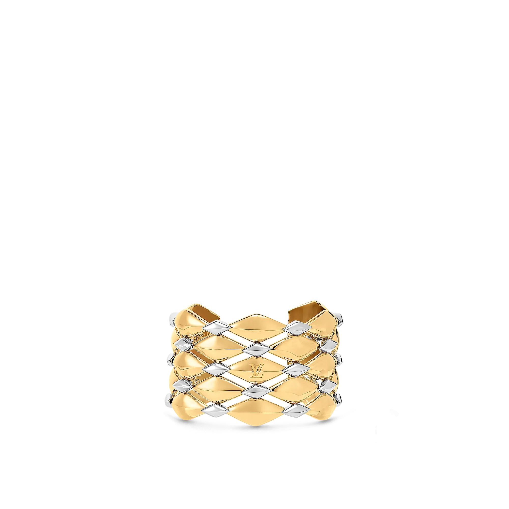 Louis Vuitton LV Malletage Bracelet S00 - Women - Fashion Jewelry M1496S Gold