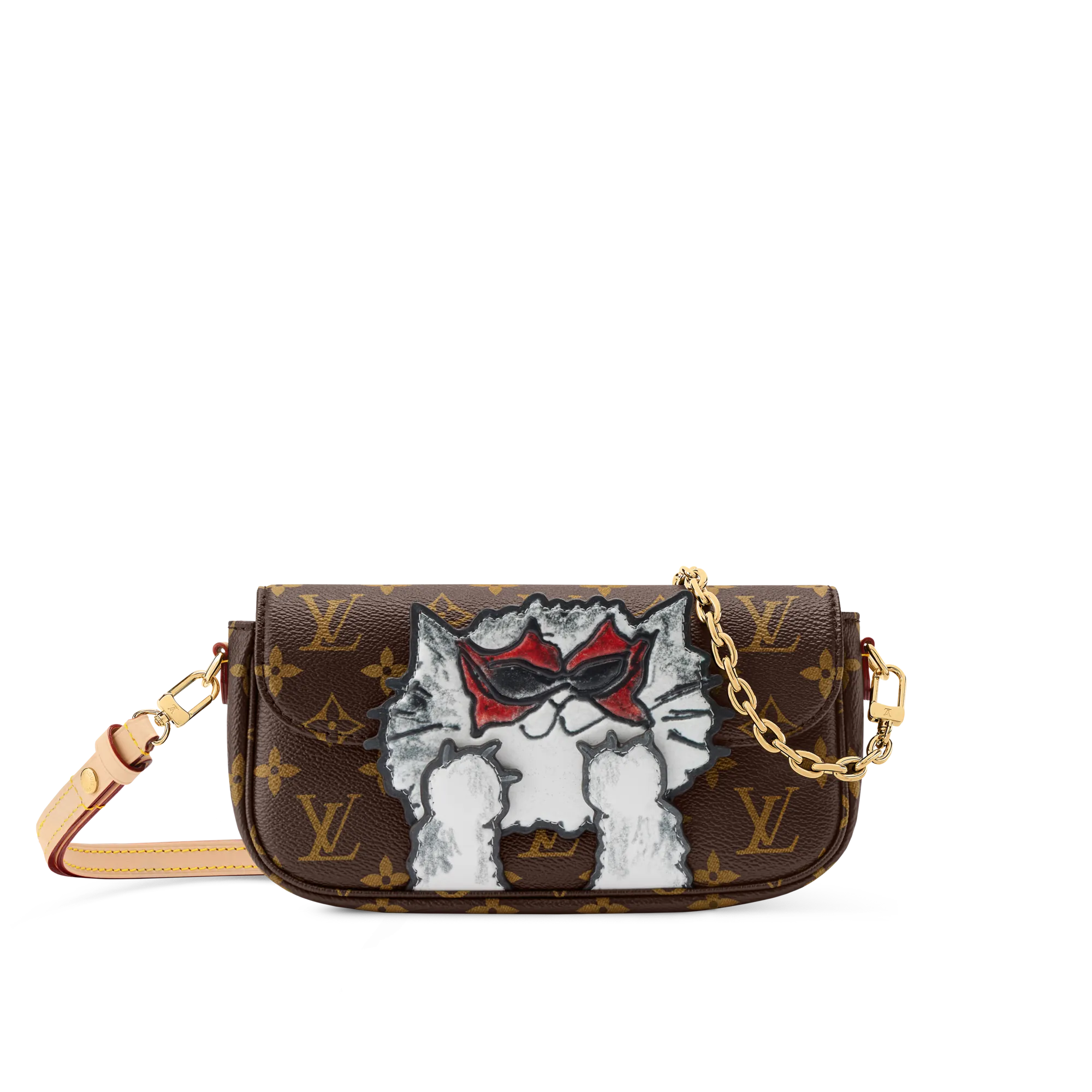 Louis Vuitton Wallet On Chain Ivy Coated canvas - Bags and Wallets - Women's Small Leather Goods M15148 Monogram Beige