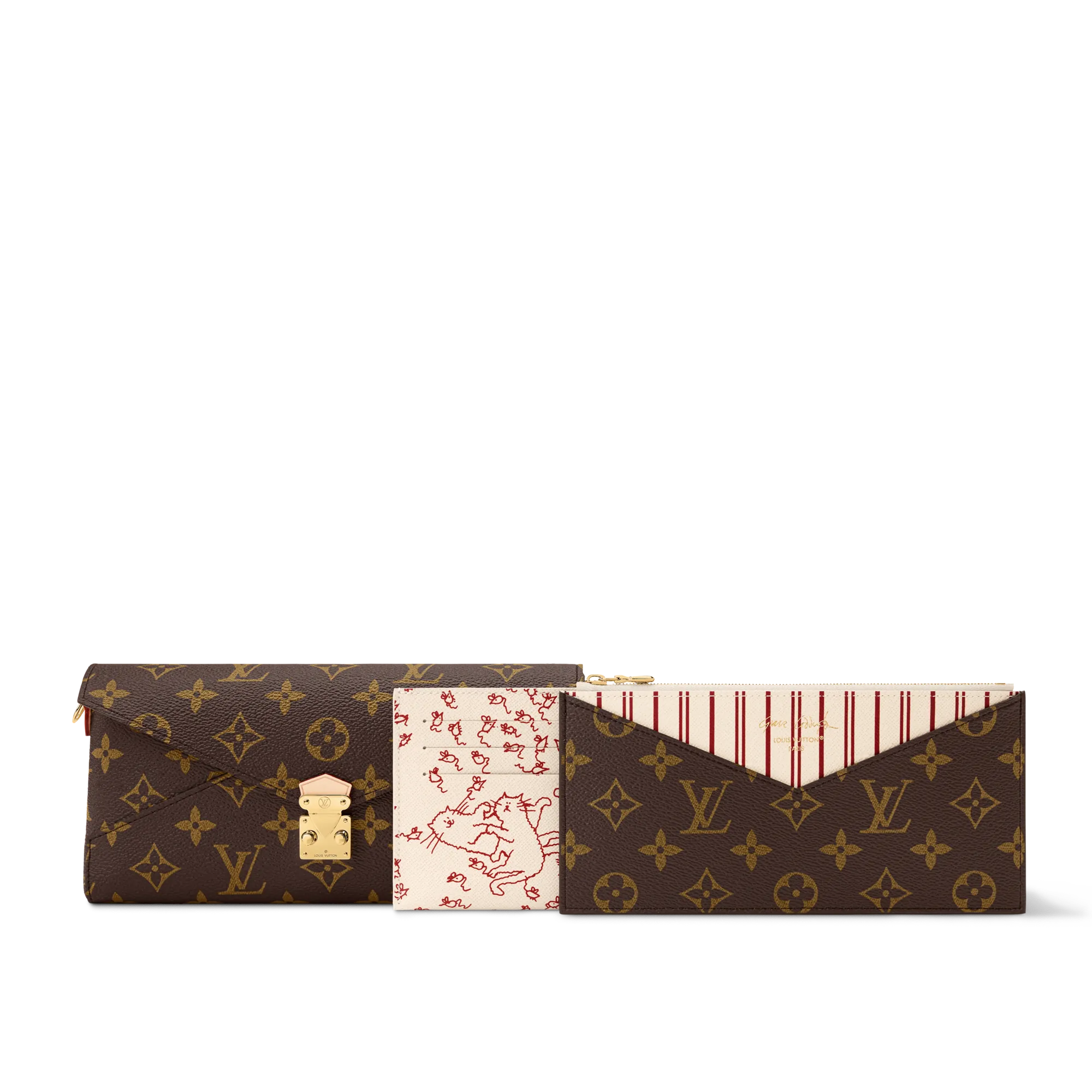 Louis Vuitton Kirigami Organizer On Chain Coated canvas - Bags and Wallets - Women's Small Leather Goods M15150 Monogram Beige