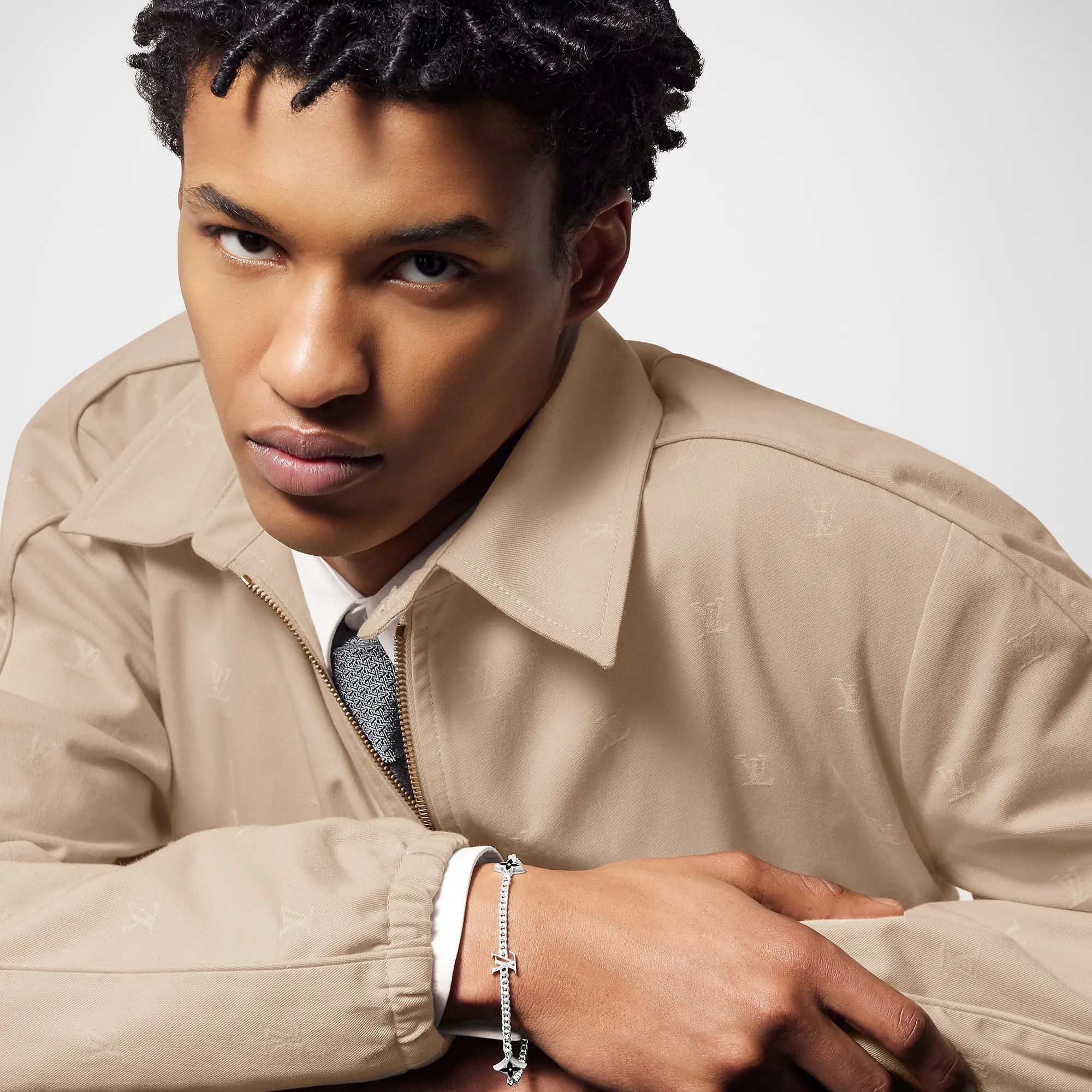 Louis Vuitton LV Spike Bracelet S00 - Men - Fashion Jewelry M1520A