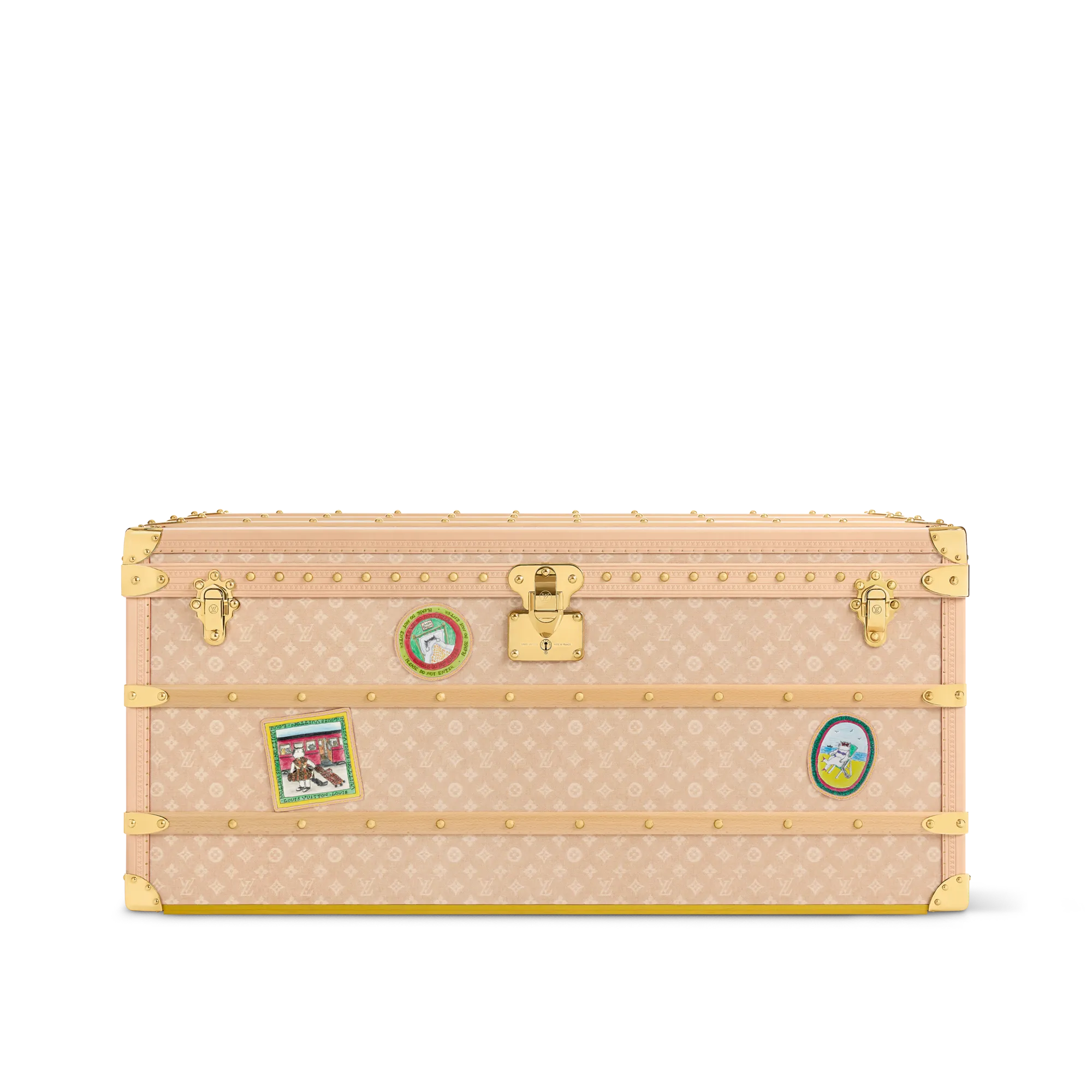 Louis Vuitton Courrier Lozine 110 Coated canvas - Trunks, Travel and Home - Trunks and Boxes M15232 Beige