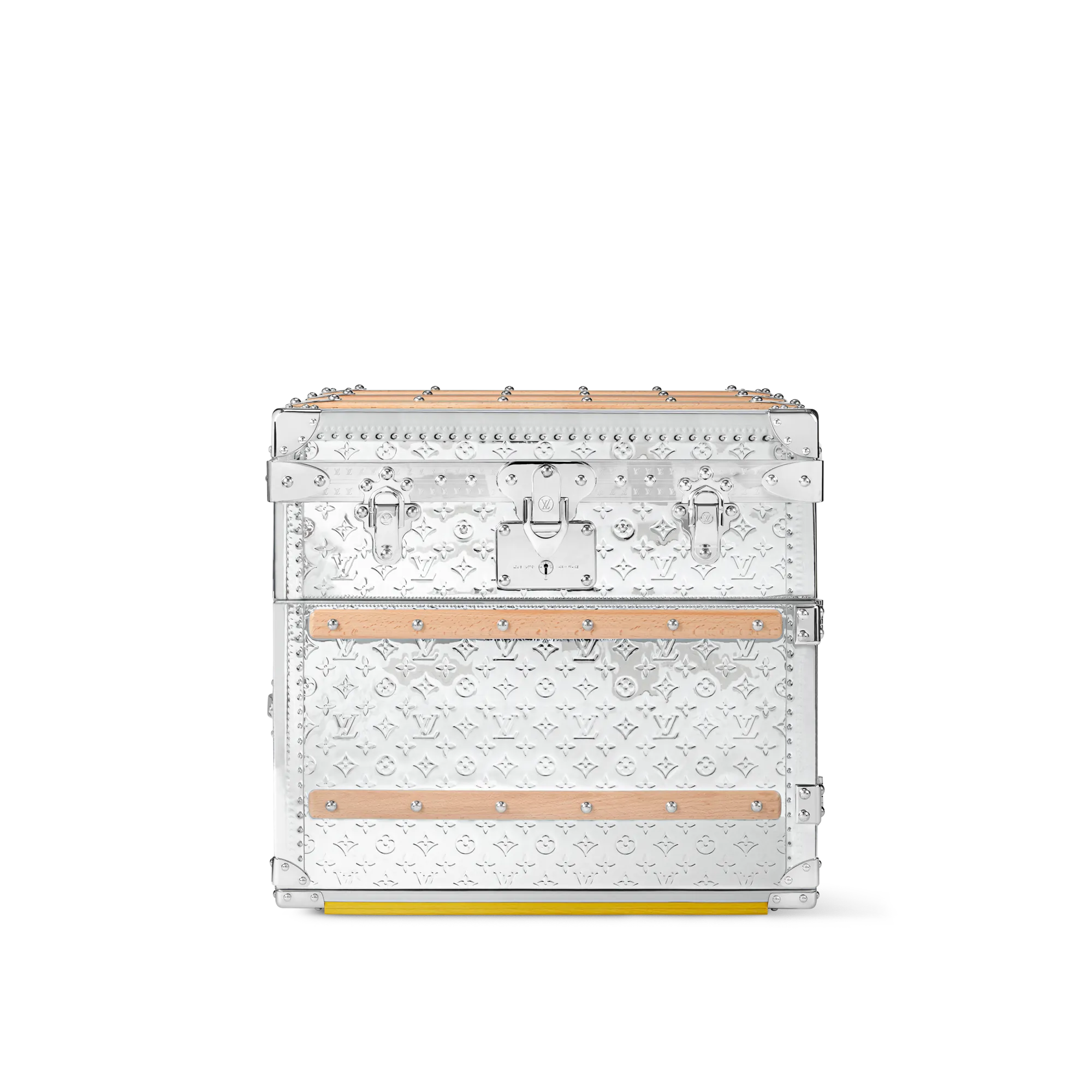 Louis Vuitton Courrier Lozine Carré Droite Coated canvas - Trunks, Travel and Home - Trunks and Boxes M15308 Silver