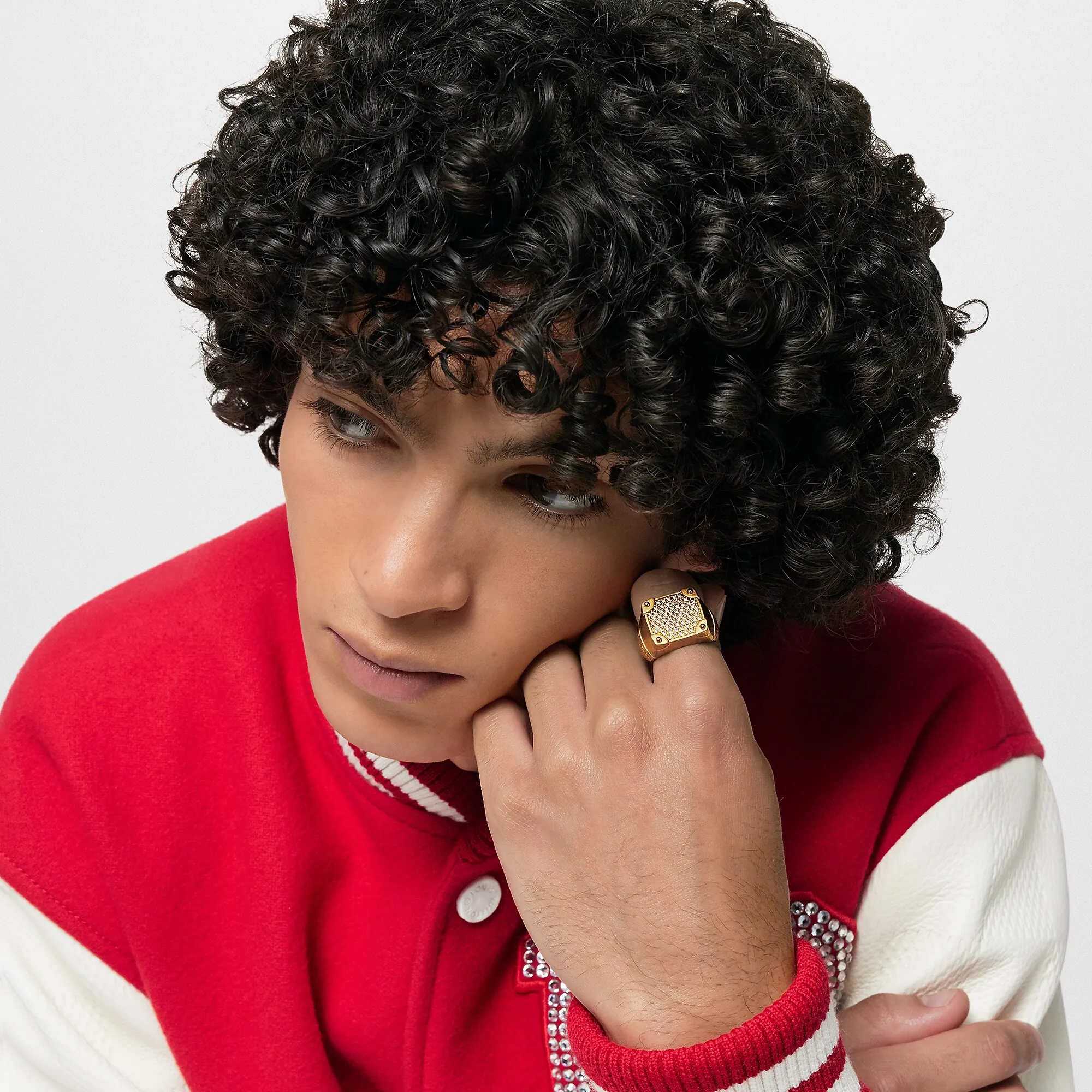 Louis Vuitton LV Rope Ring S00 - Men - Fashion Jewelry M1543M