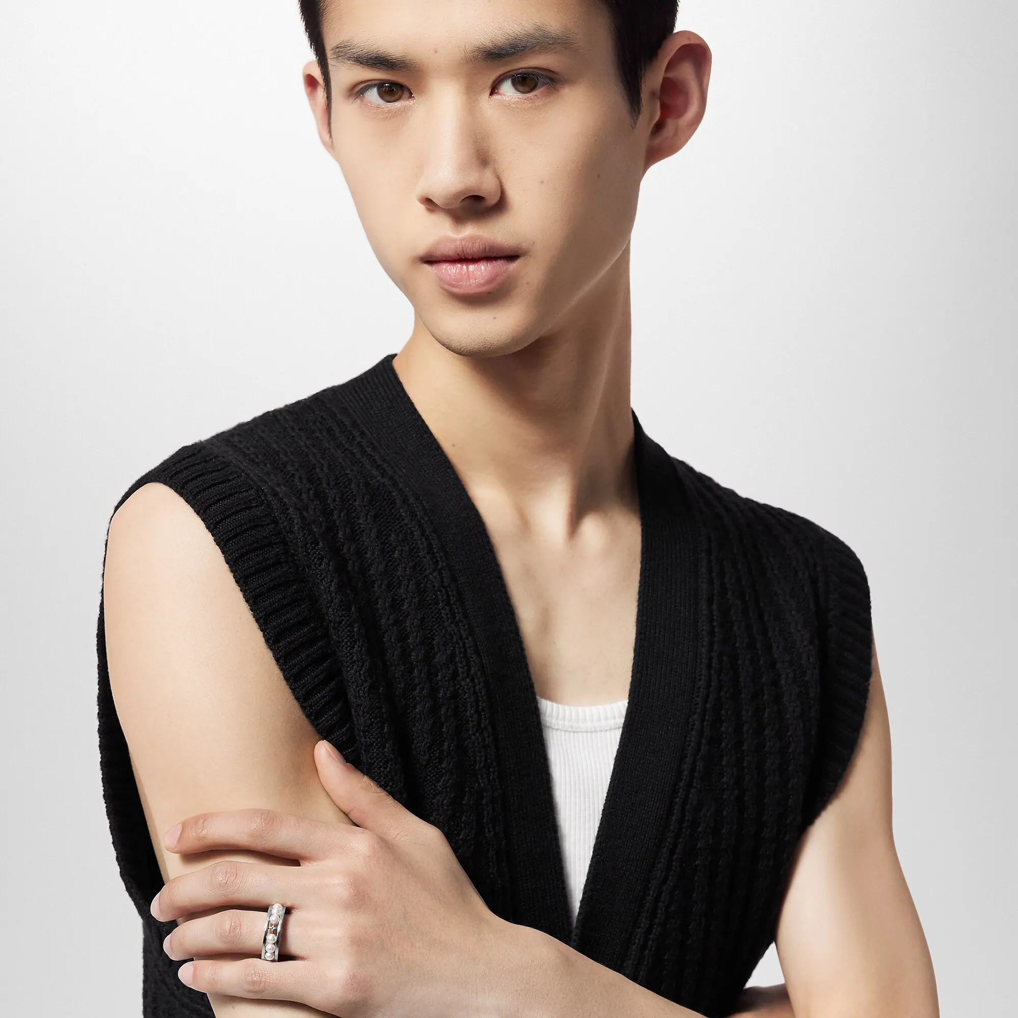 Louis Vuitton Pearls Fusion Rings S00 - Men - Fashion Jewelry M1550M