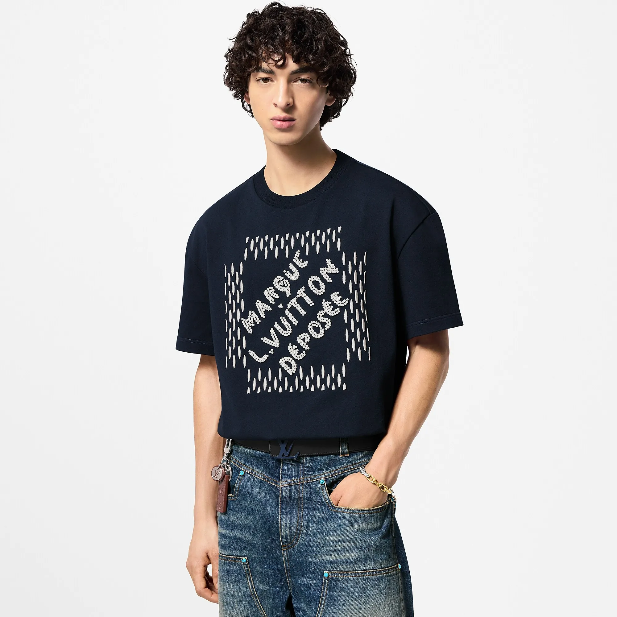 Louis Vuitton Monogram Chain Bracelet S00 - Men - Fashion Jewelry M1555M