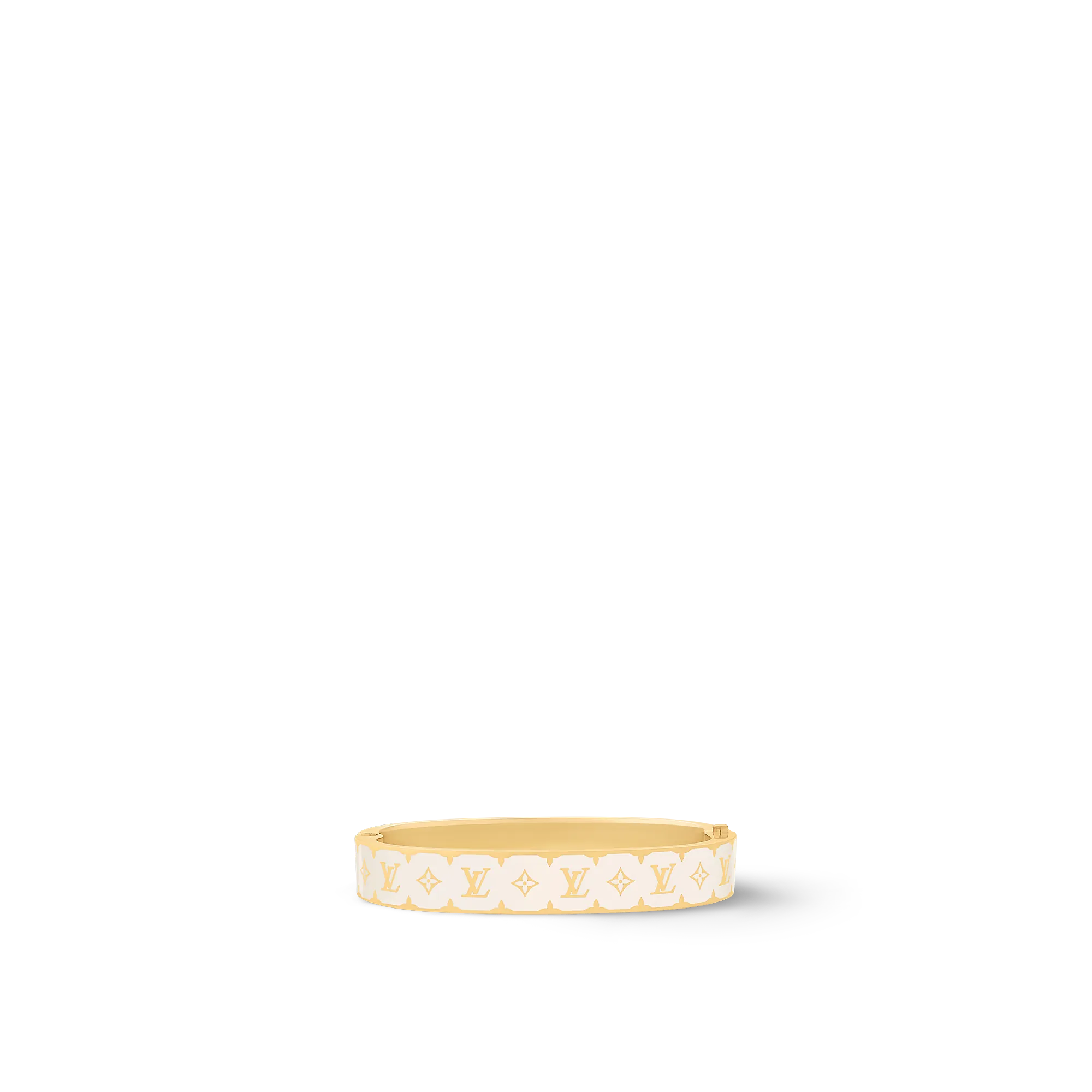 Louis Vuitton Nanogram Enamel Bracelet S00 - Women - Fashion Jewelry M1574M White