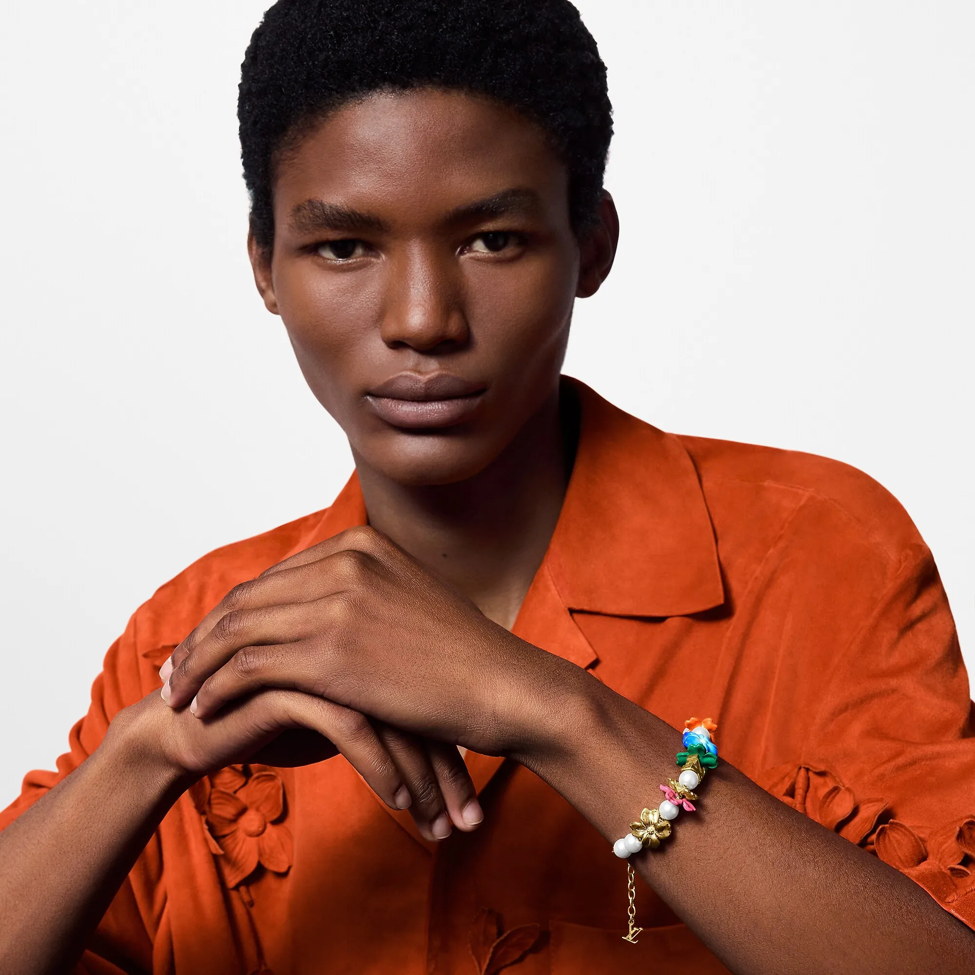 Louis Vuitton LV Surfin' Flower Bracelet S00 - Men - Fashion Jewelry M1603A