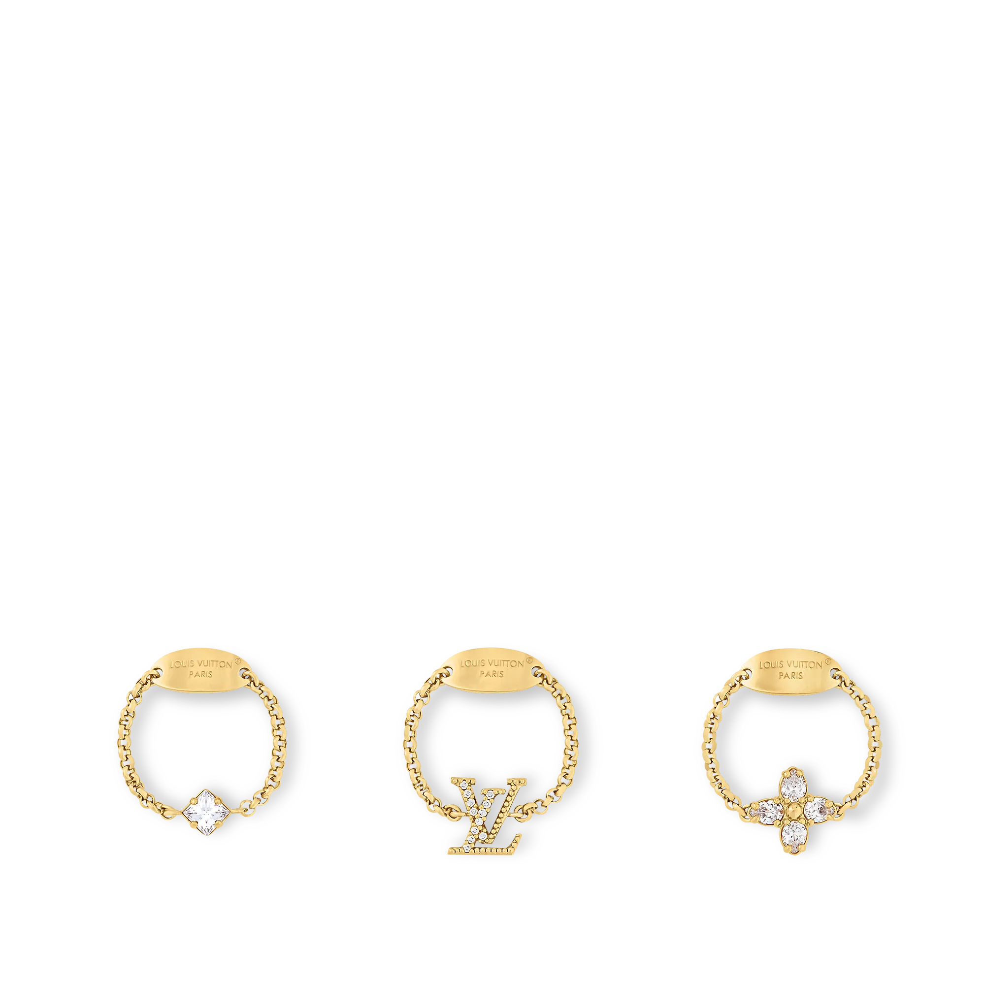 Louis Vuitton Lady LV Ring Set S00 - Women - Fashion Jewelry M1604S