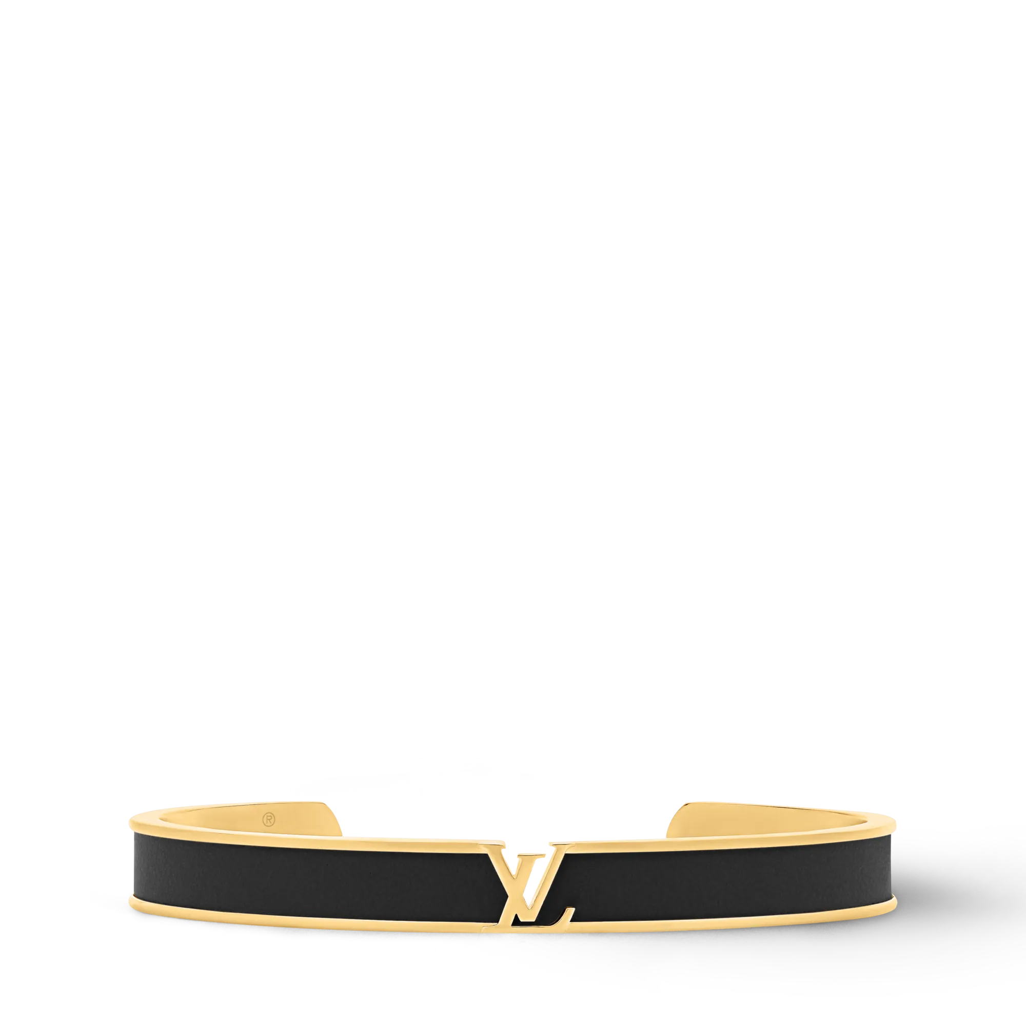 Louis Vuitton LV Initiales Bracelet Brass - Women - Fashion Jewelry M1729S Black
