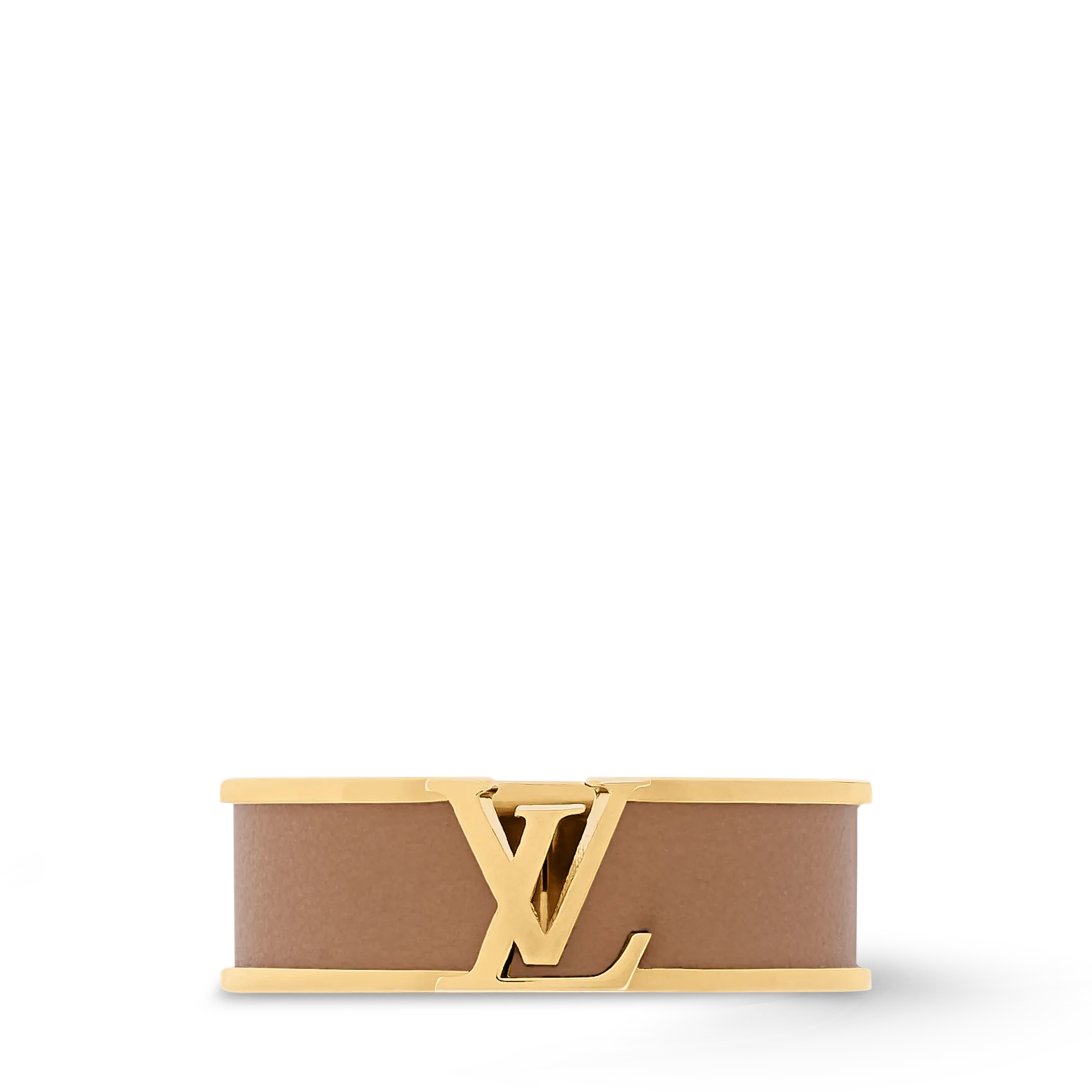Louis Vuitton LV Initiales Ring Brass - Women - Fashion Jewelry M1767S Brown