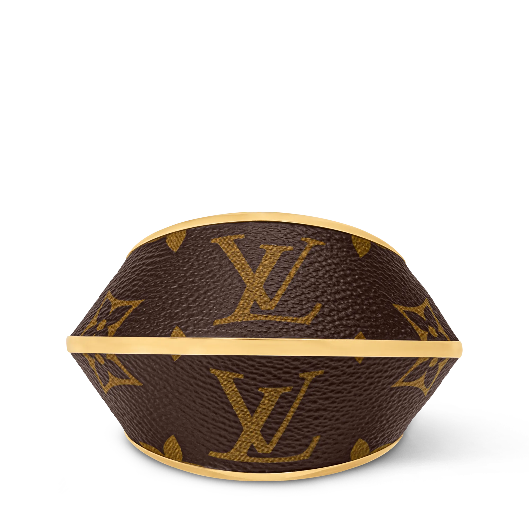 Louis Vuitton Monogram Heritage Cuff Zamak - Women - Fashion Jewelry M1834M Brown