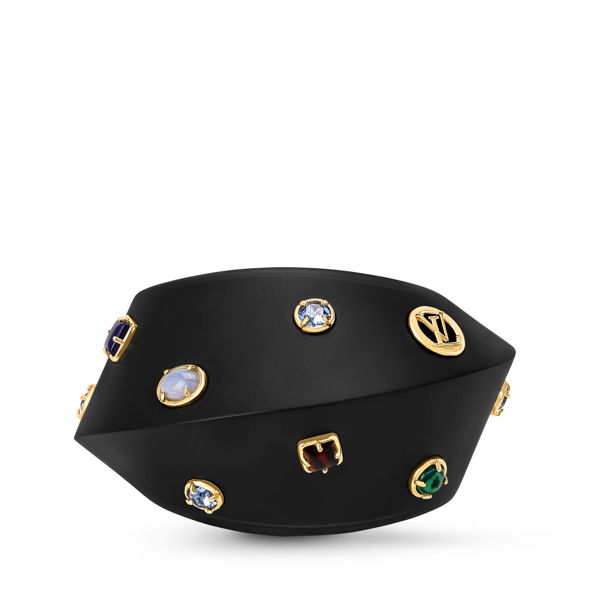 Louis Vuitton LV Swirl Cuff Resin - Women - Fashion Jewelry M1838A Black