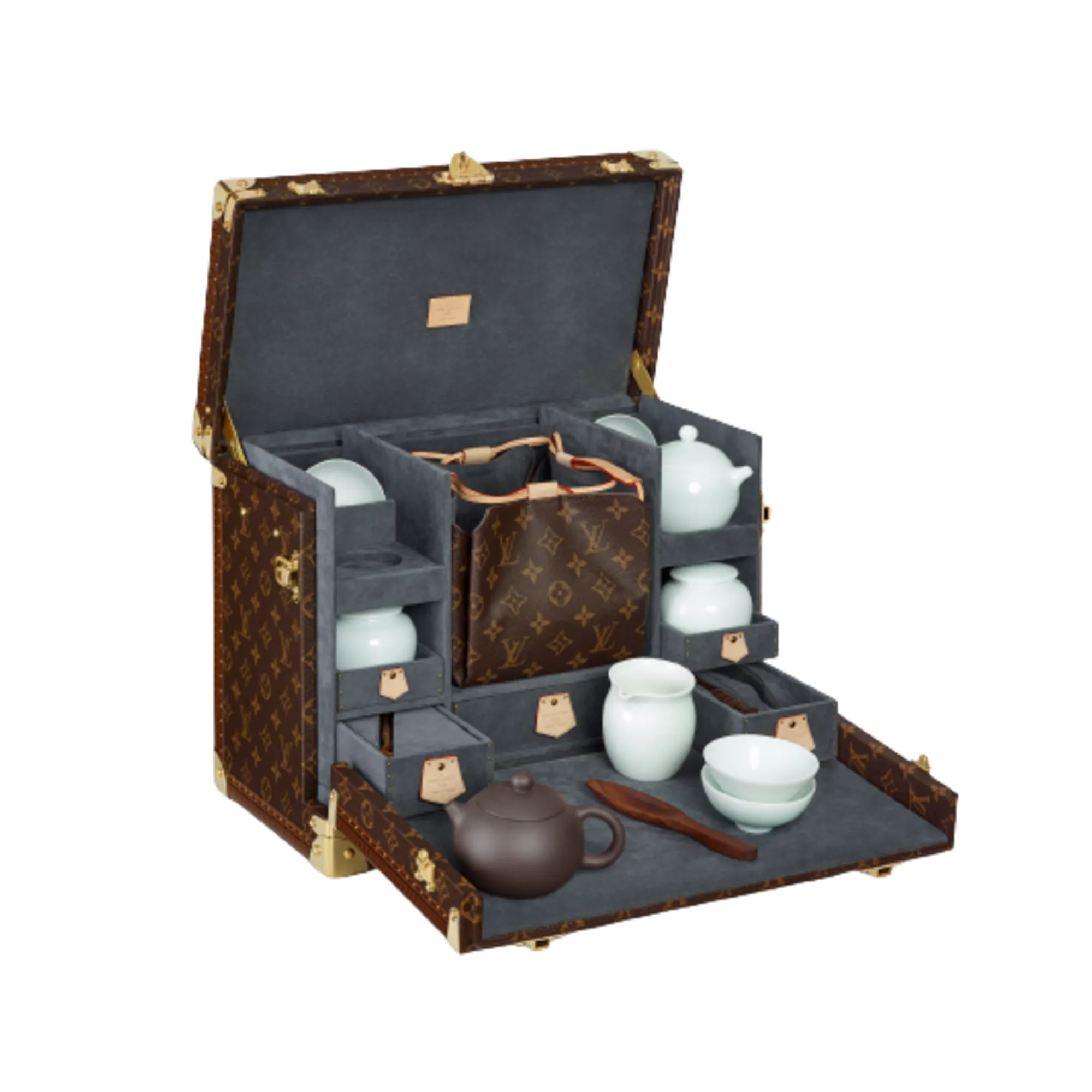 Louis Vuitton Tea Case Monogram - Art of Living - Trunks and Travel M20028