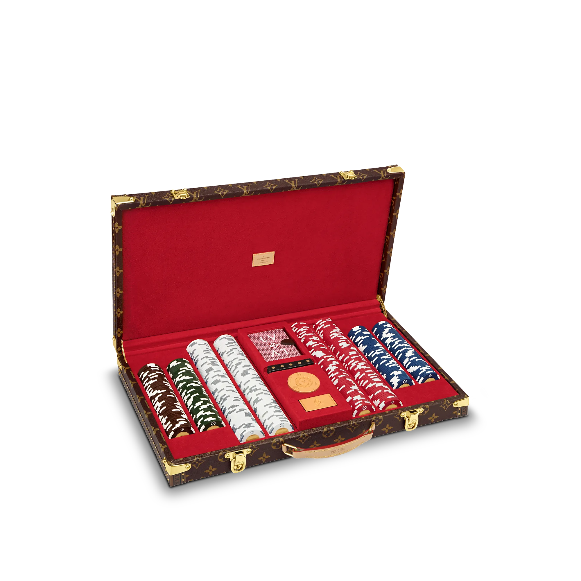 Louis Vuitton Boîte Jeu Poker Monogram - Art of Living - Trunks and Travel M20067