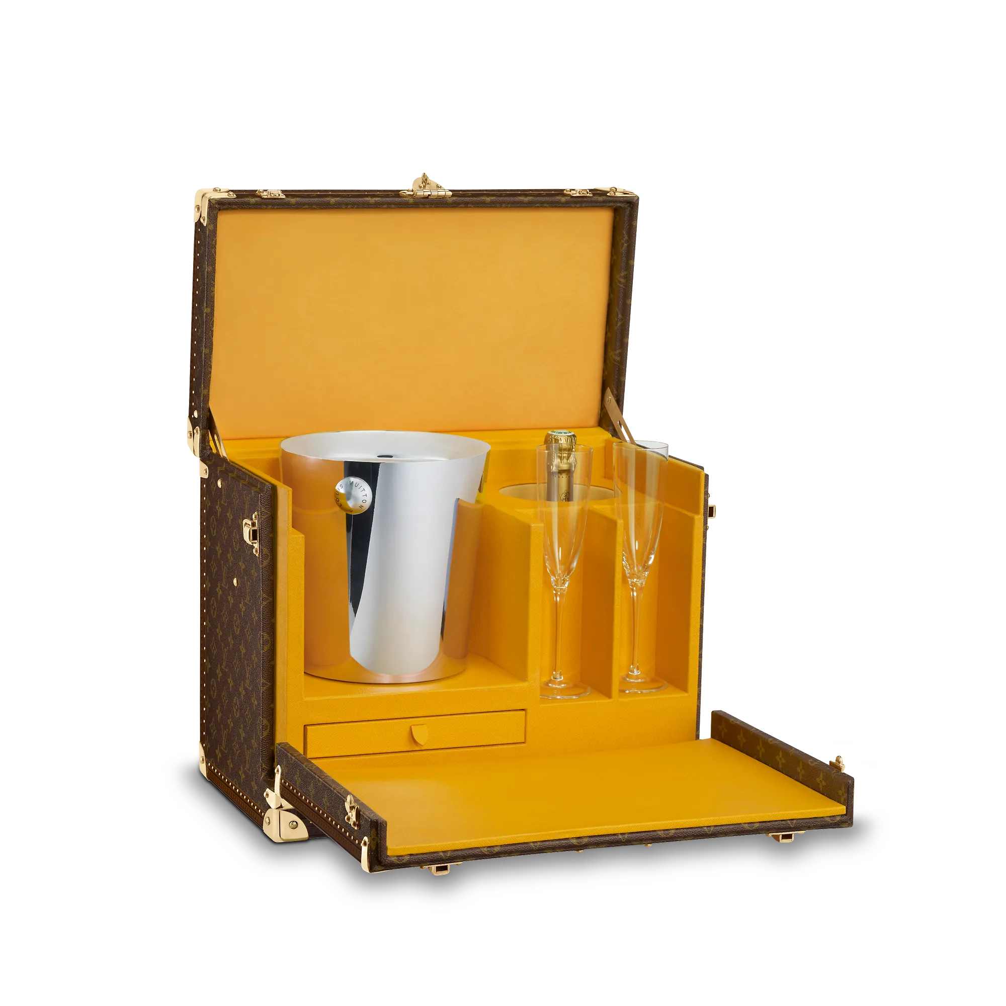 Louis Vuitton Champagne Case Monogram Canvas - Women - Travel M21825