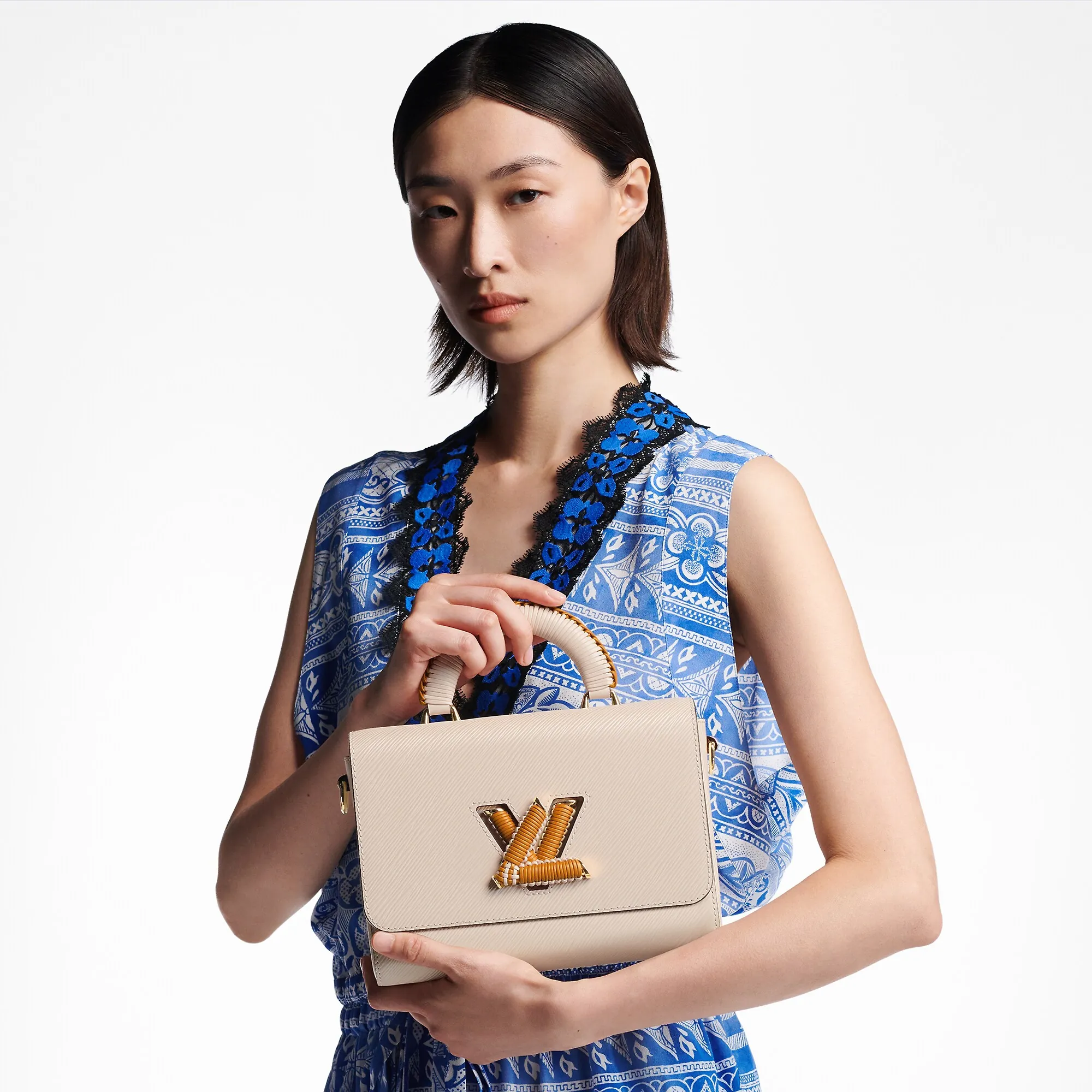 Louis Vuitton Twist MM Epi Leather - Women - Handbags M22236 Quartz