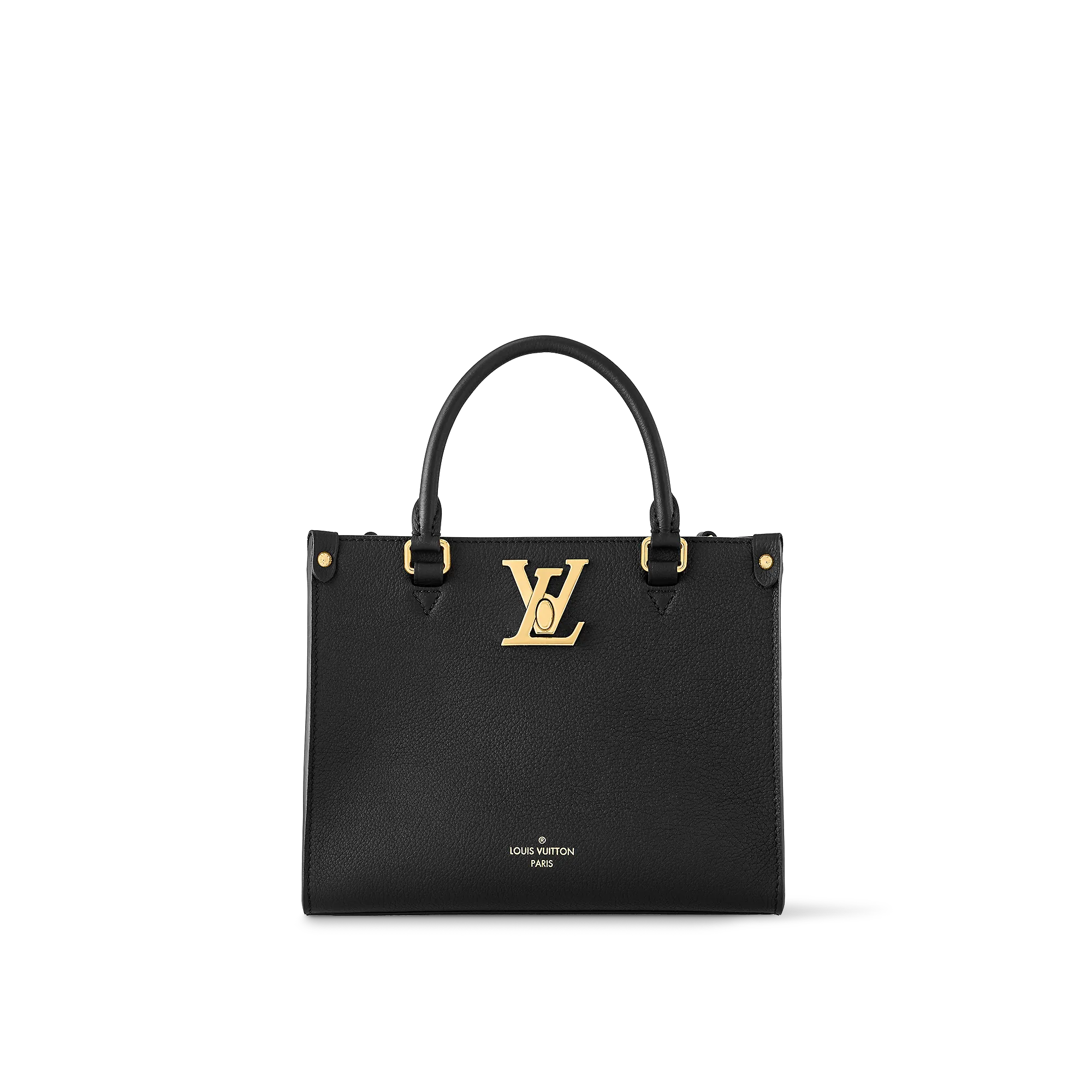 Louis Vuitton Lock & Go Lockme Leather - Women - Handbags M22311 Black