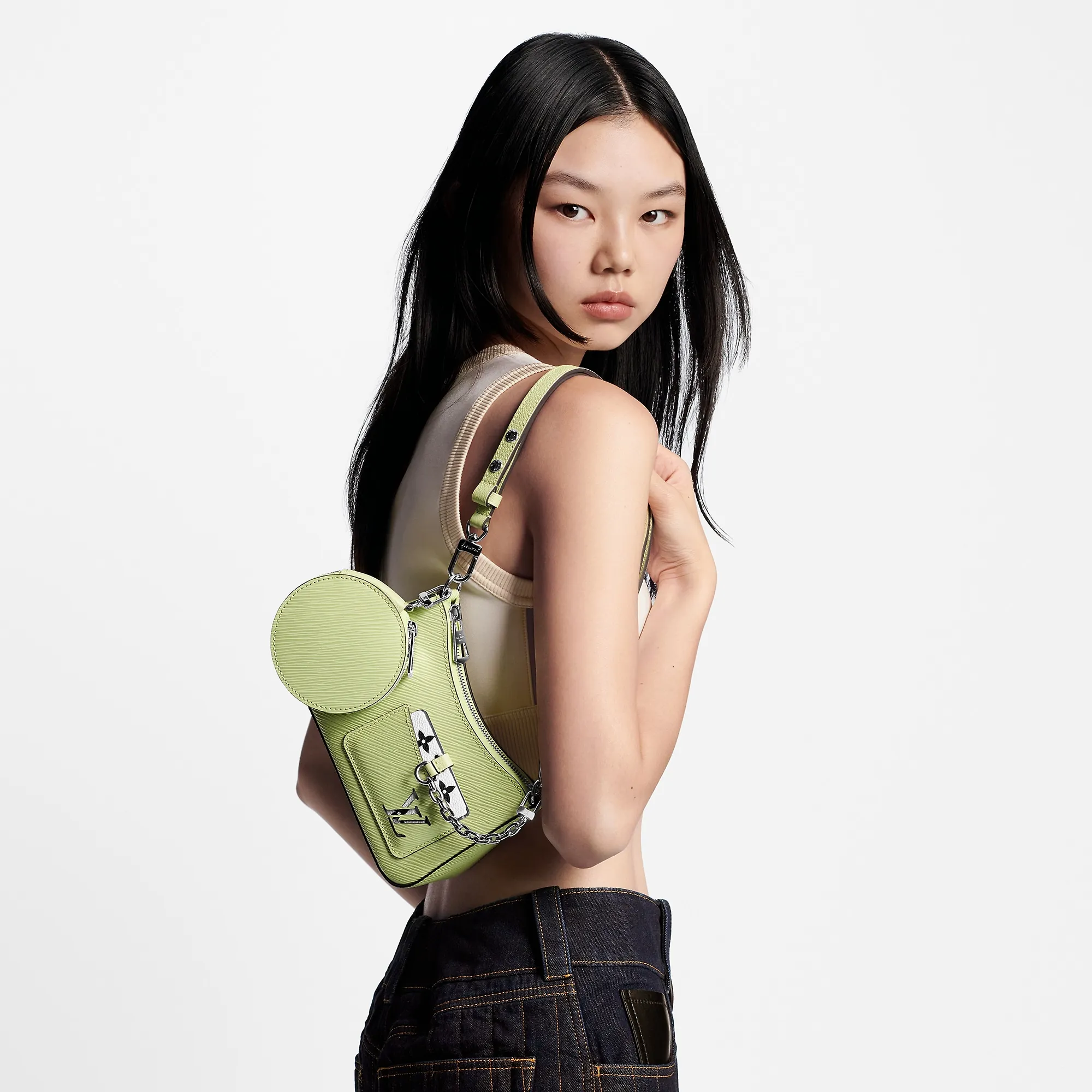 Louis Vuitton Marellini Epi Leather - Women - Handbags M22651 Light Green