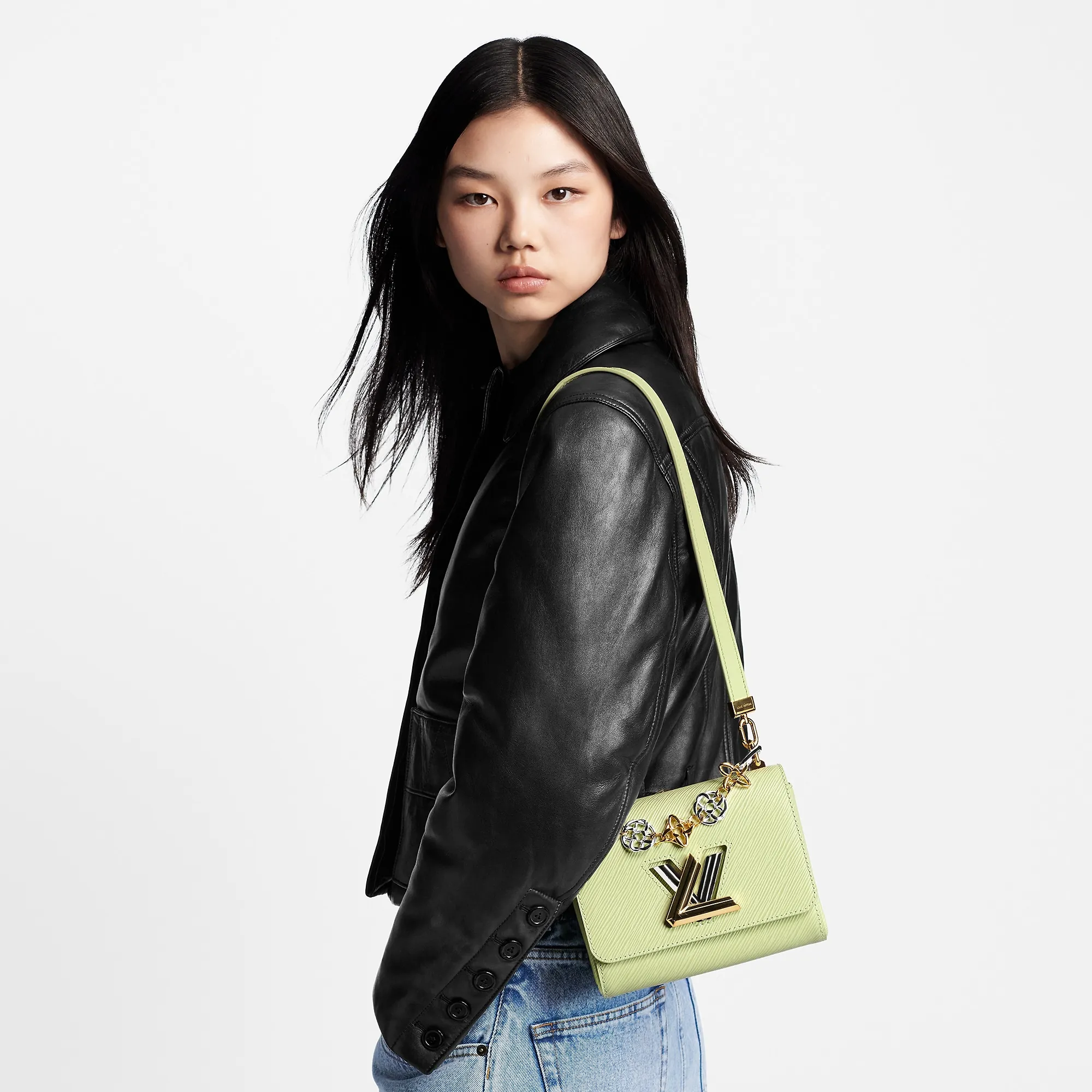 Louis Vuitton Twist PM Epi Leather - Women - Handbags M22768 Light Green