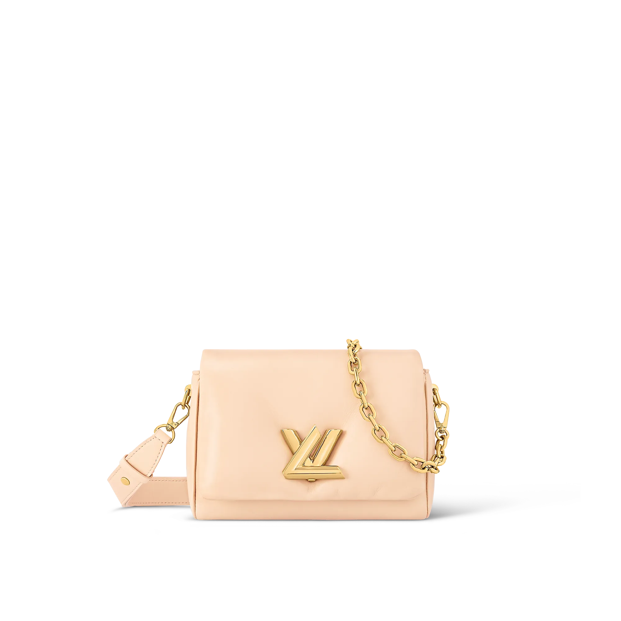 Louis Vuitton Twist MM Other Leathers - Women - Handbags M22786 Beige