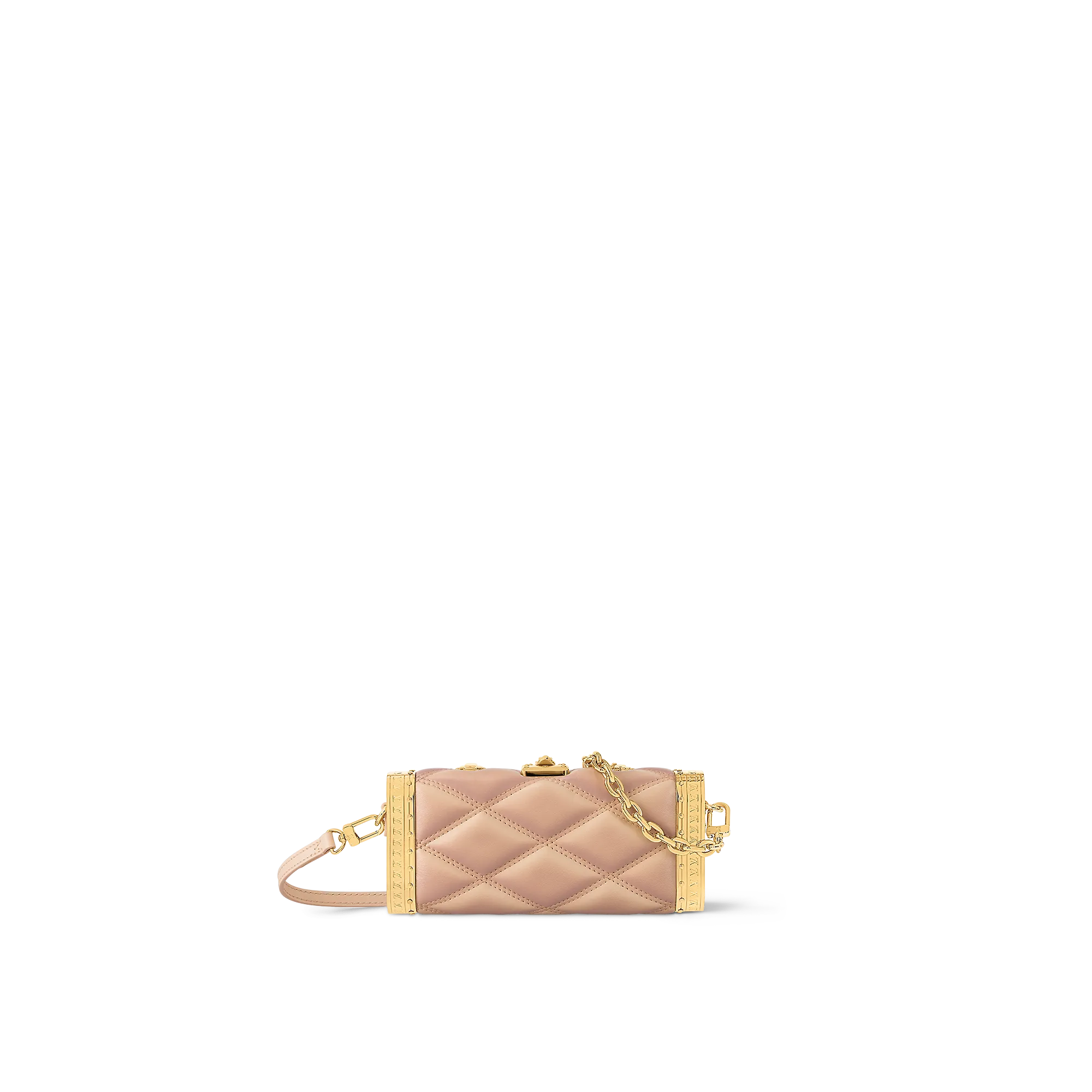 Louis Vuitton Vanity Case Malletage - Women - Handbags M23580 Beige Rose