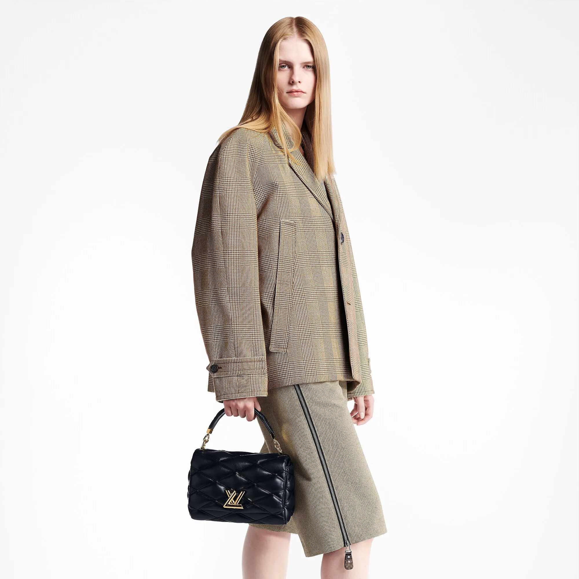 Louis Vuitton GO-14 MM Malletage - Women - Handbags M23682 Bleu Marine