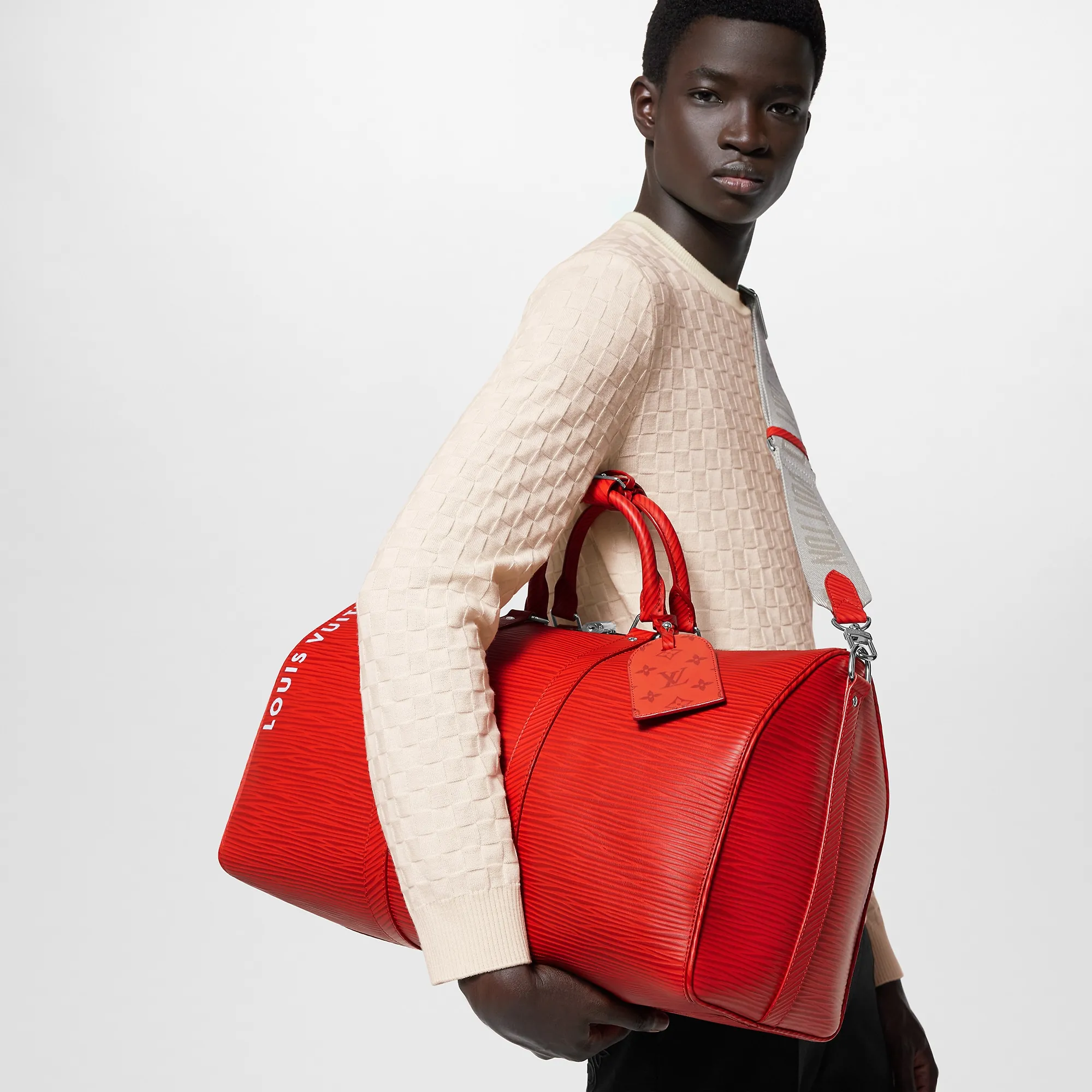 Louis Vuitton Keepall Bandoulière 50 A05 - Men - Travel M23721 Louis Vuitton Keepall Bandoulière 50 A05 - Men - Travel M23721