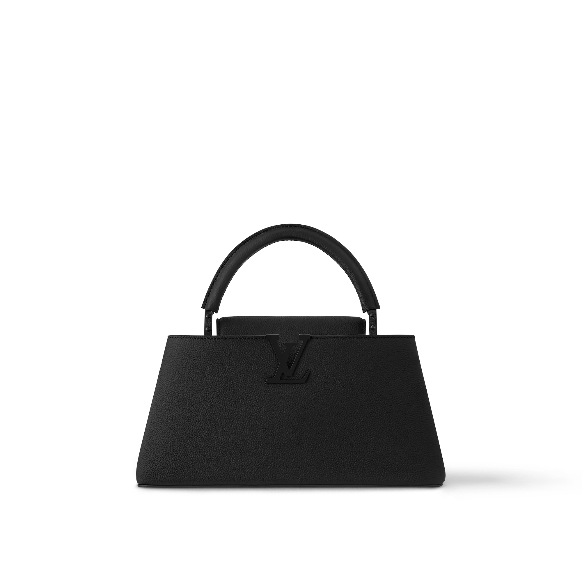 Louis Vuitton Capucines East - West MM Taurillon - Women - Handbags M23947 Black Louis Vuitton Capucines East - West MM Taurillon - Women - Handbags M23947 Black