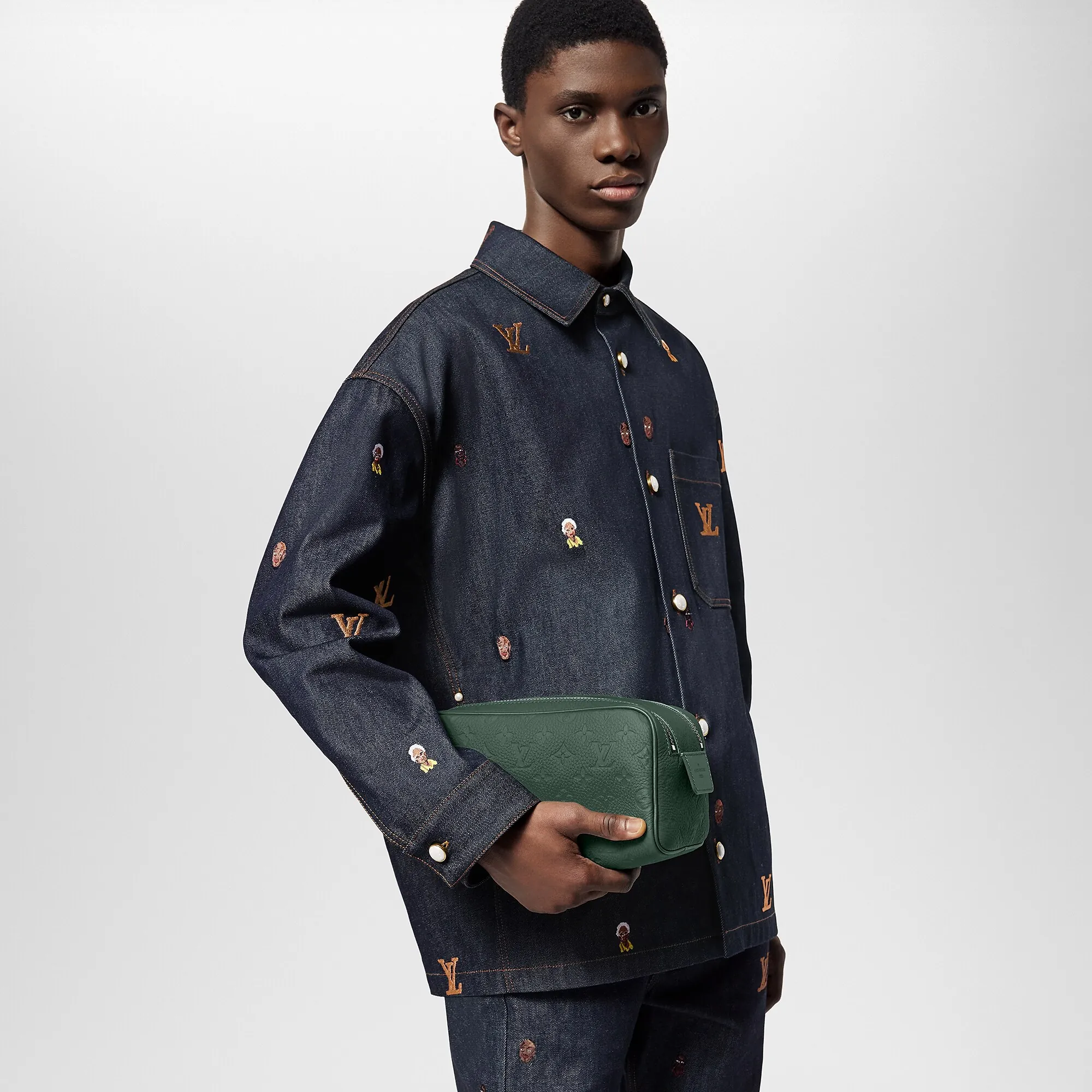 Louis Vuitton Dopp Kit Taurillon Monogram - Men - Travel M24442