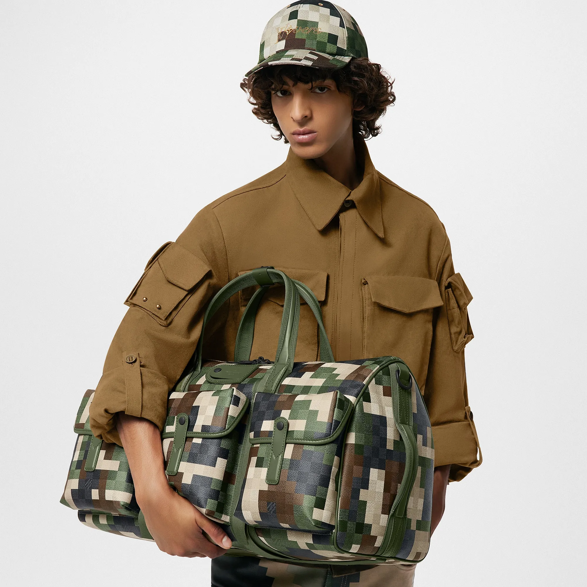 Louis Vuitton LV Trail Keepall 55 D16 - New - For Men M24454