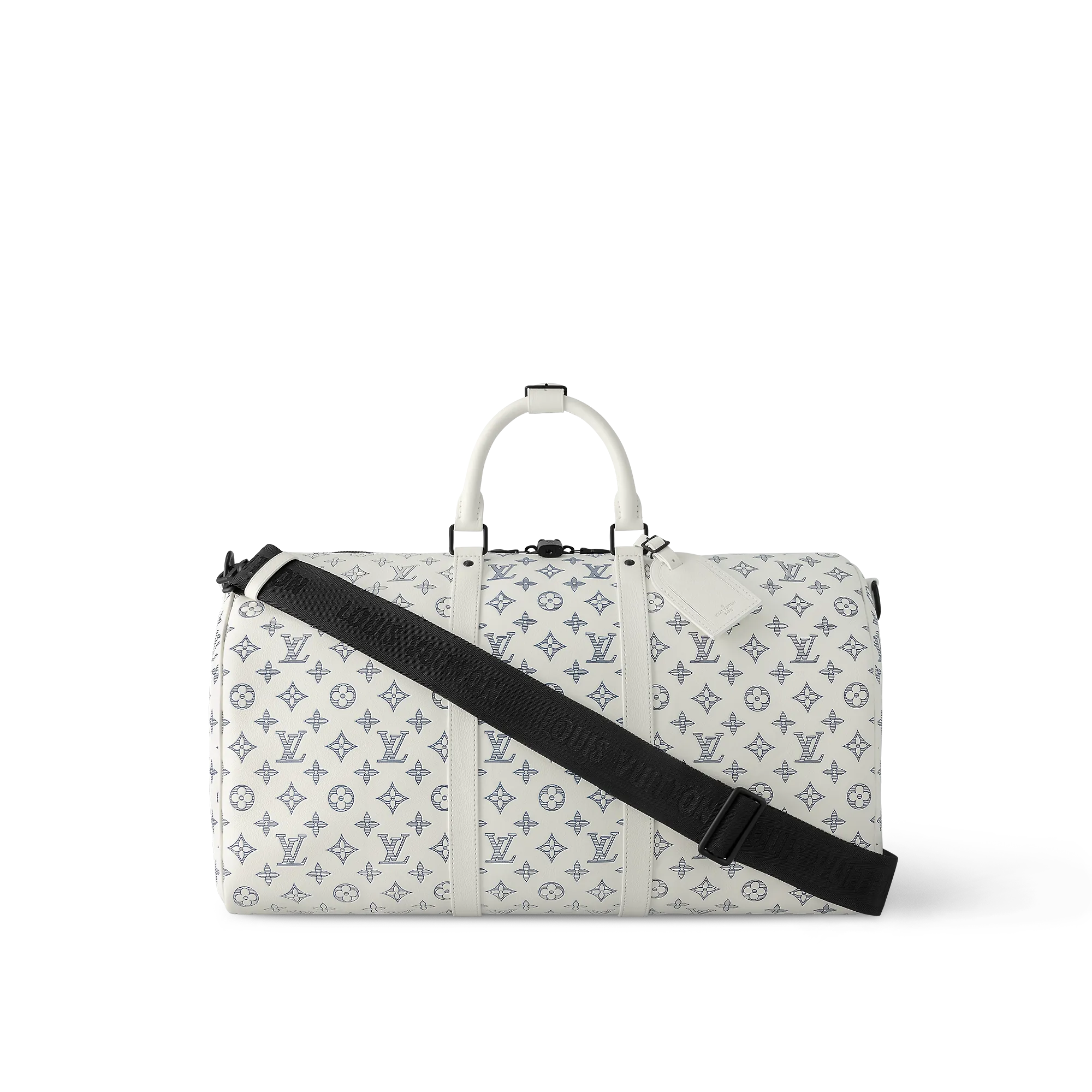 Louis Vuitton Keepall Bandoulière 50 G65 - Men - Travel M24954 White