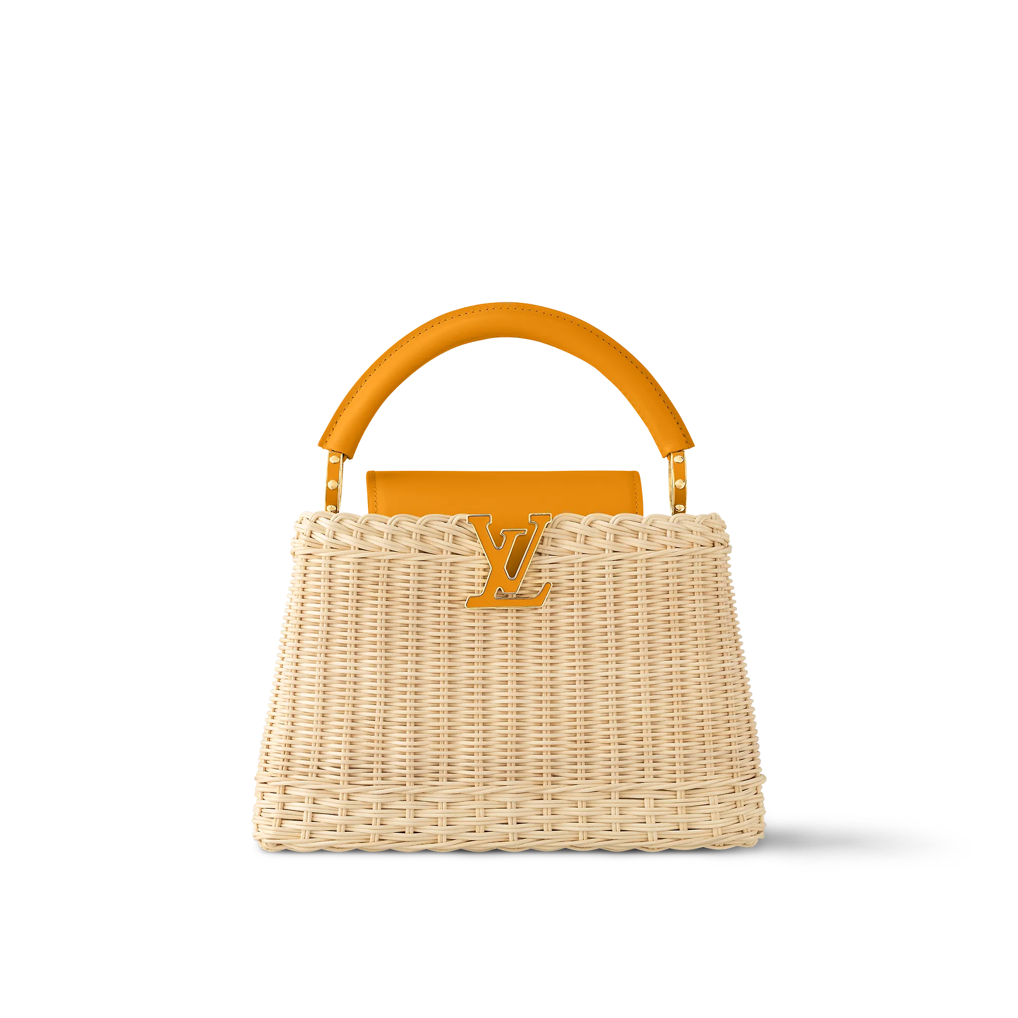 Louis Vuitton Capucines BB Capucines - Women - Handbags M24976 Yellow Gold