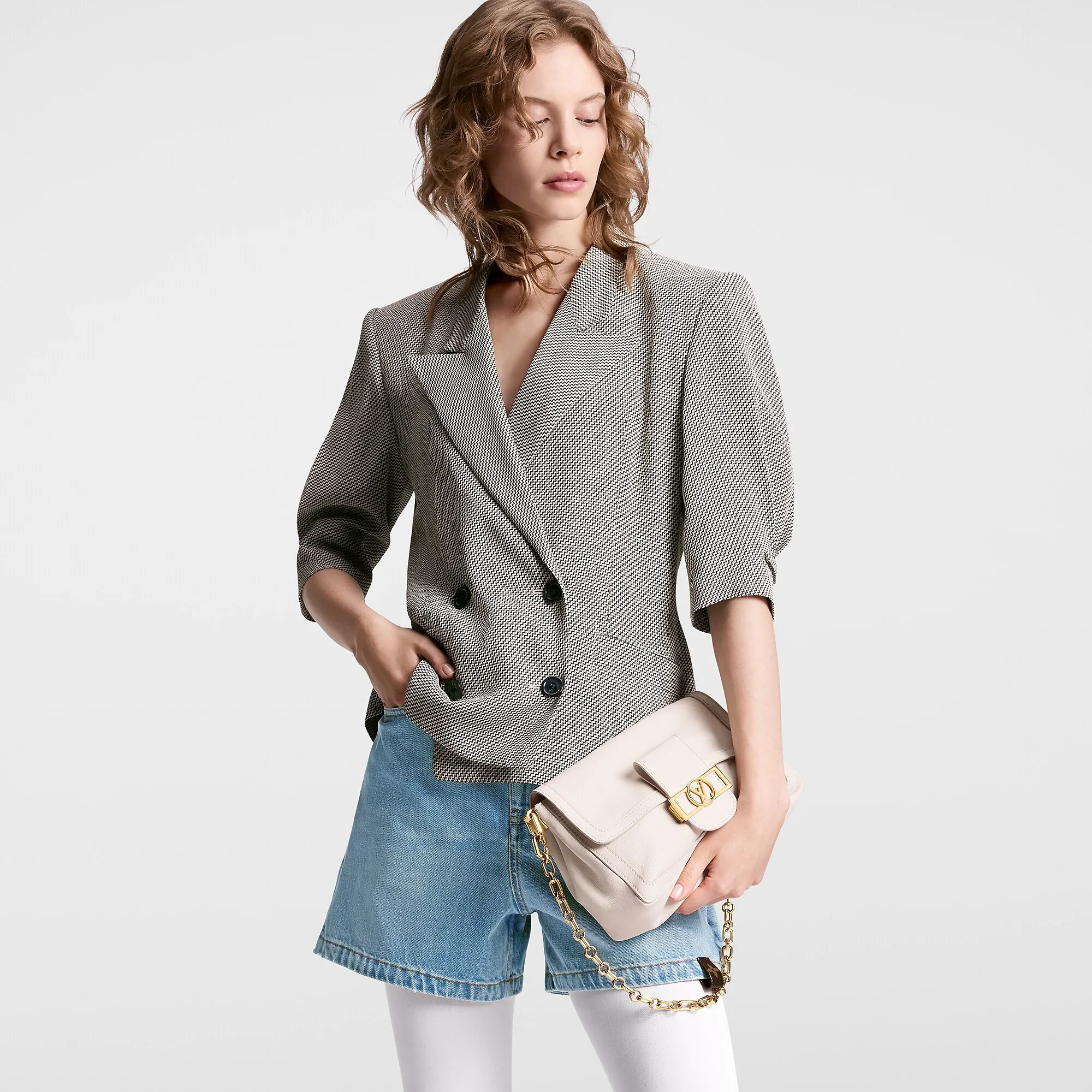 Louis Vuitton Dauphine Soft MM H27 - Women - Handbags M25050 White