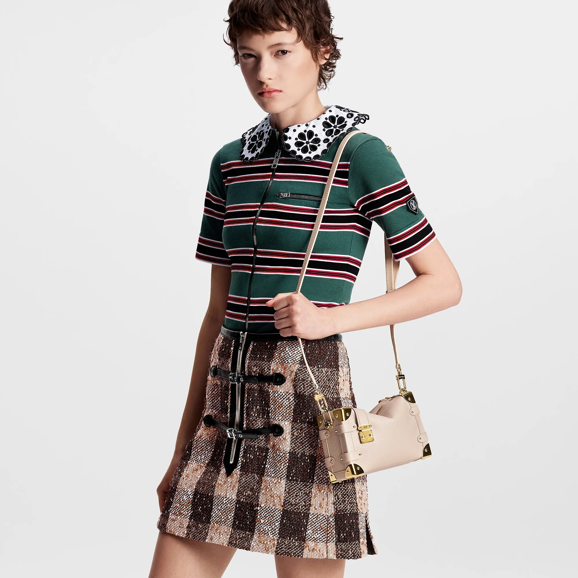 Louis Vuitton Side Trunk PM H27 - Women - Handbags M25071 Pink Pearl