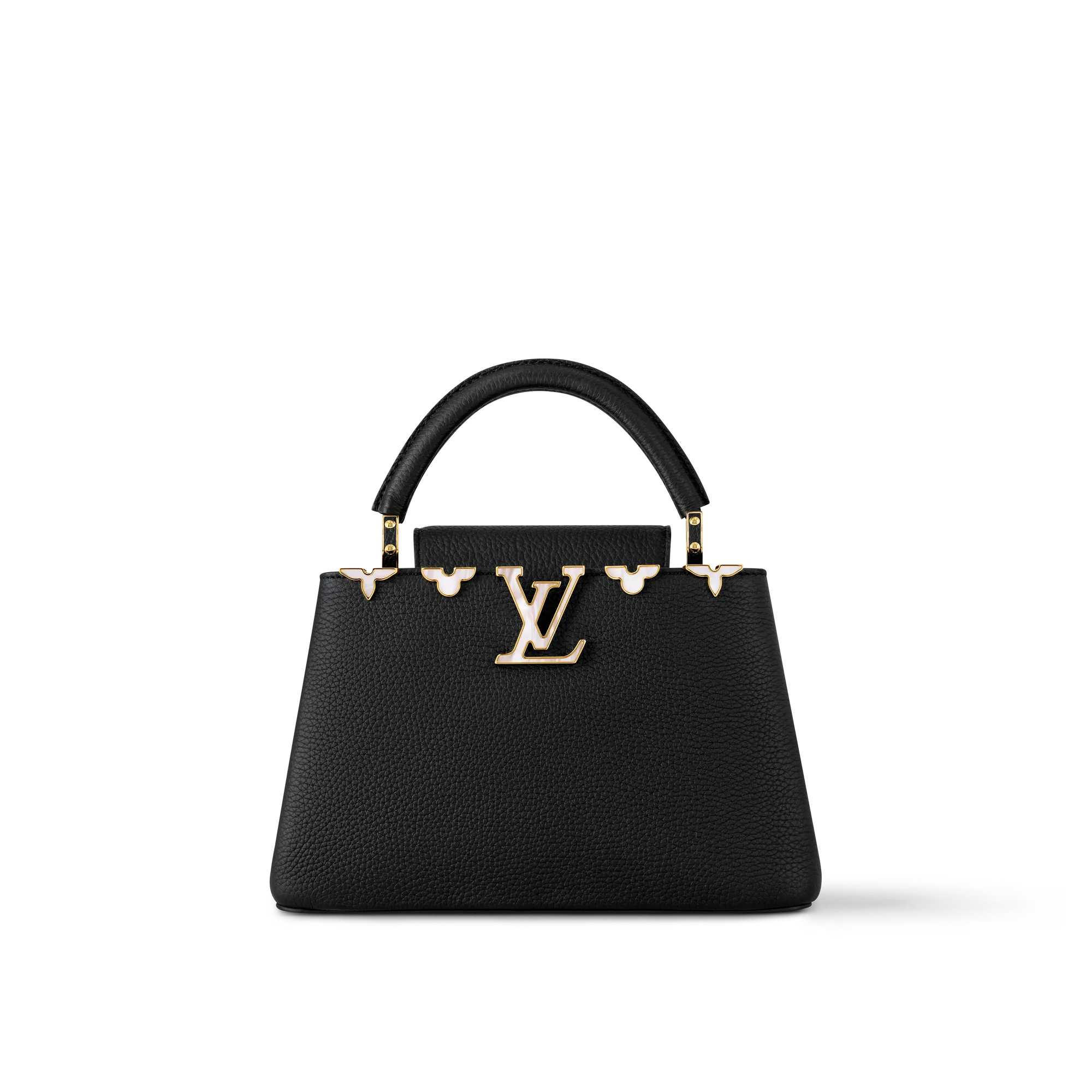 Louis Vuitton Capucines BB Taurillon - Women - Handbags M25404 Black Louis Vuitton Capucines BB Taurillon - Women - Handbags M25404 Black