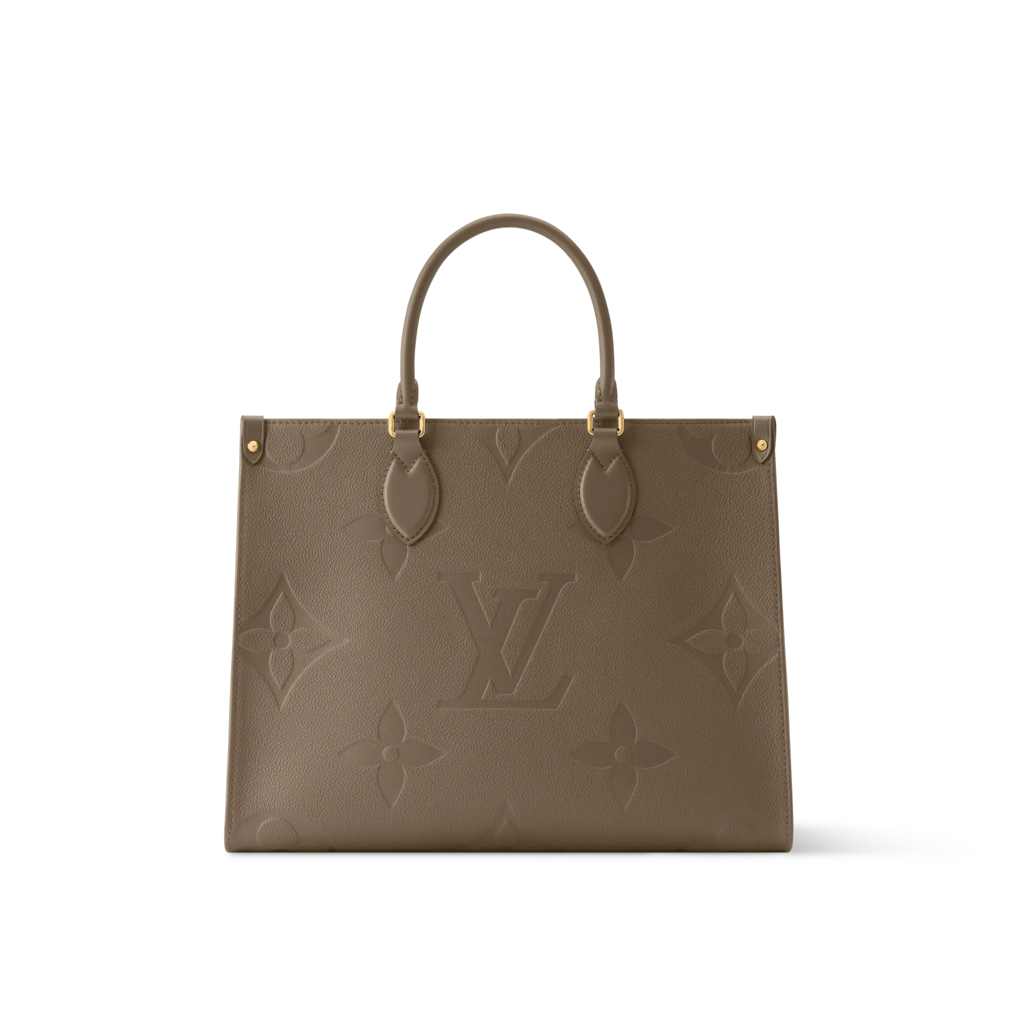 Louis Vuitton Onthego MM Cowhide - Women - Handbags M25523 Grey