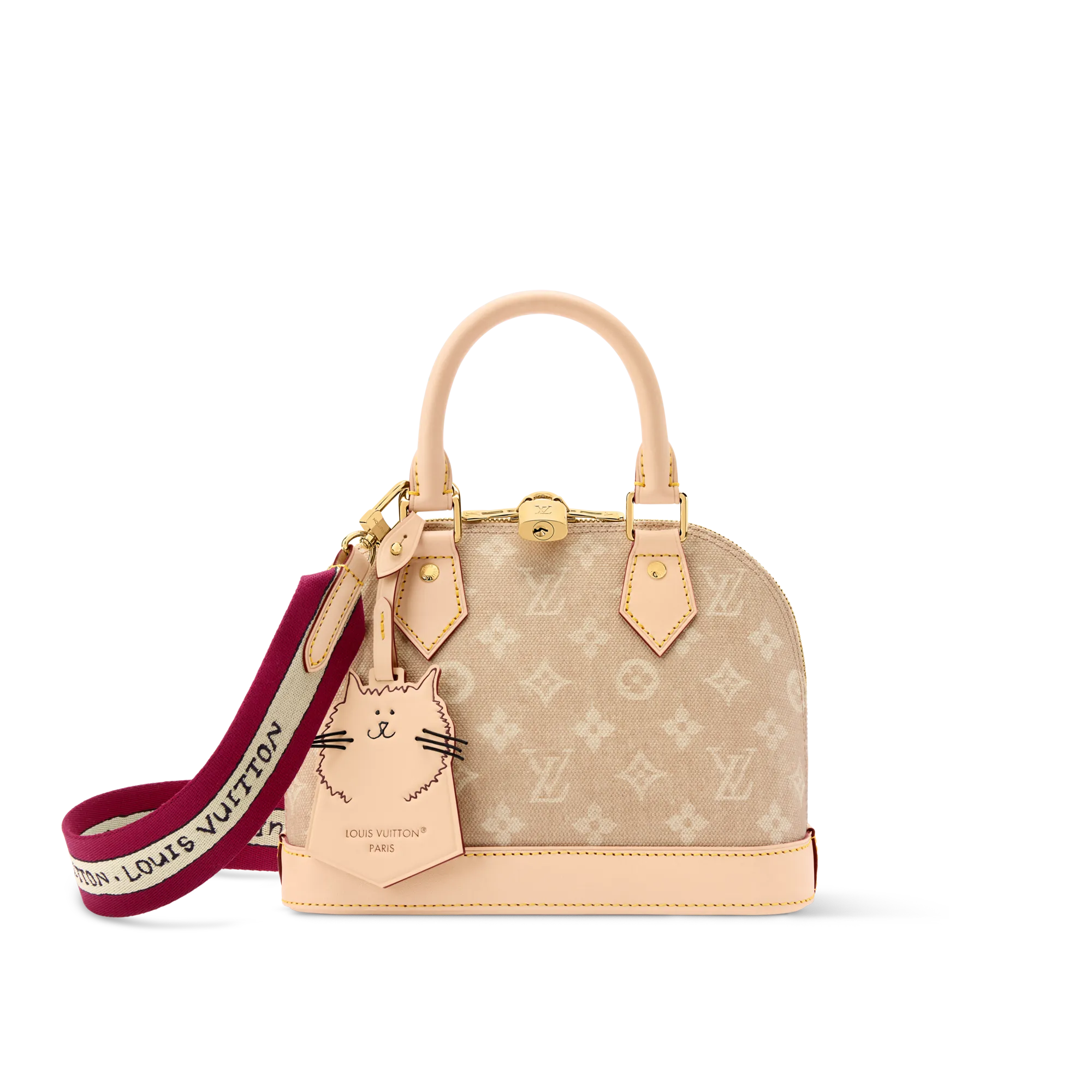 Louis Vuitton Alma BB Cotton - Bags and Wallets - Women's Bags M25728 Meowgram