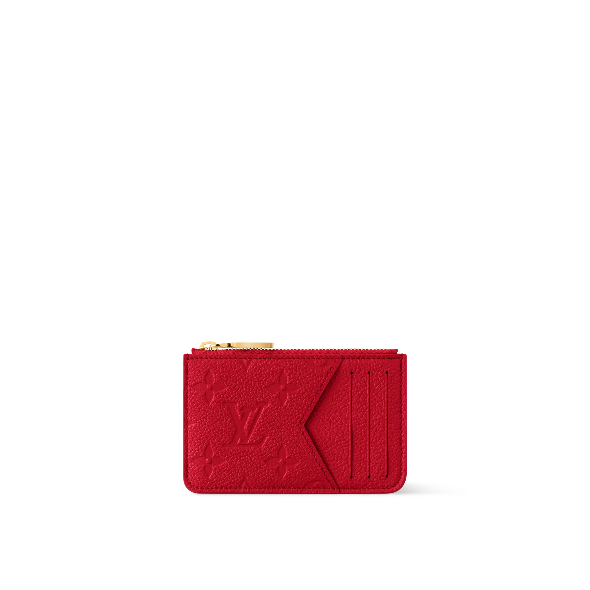 Louis Vuitton Romy Card Holder Cowhide - Bags and Wallets - Women's Small Leather Goods M25806 Red