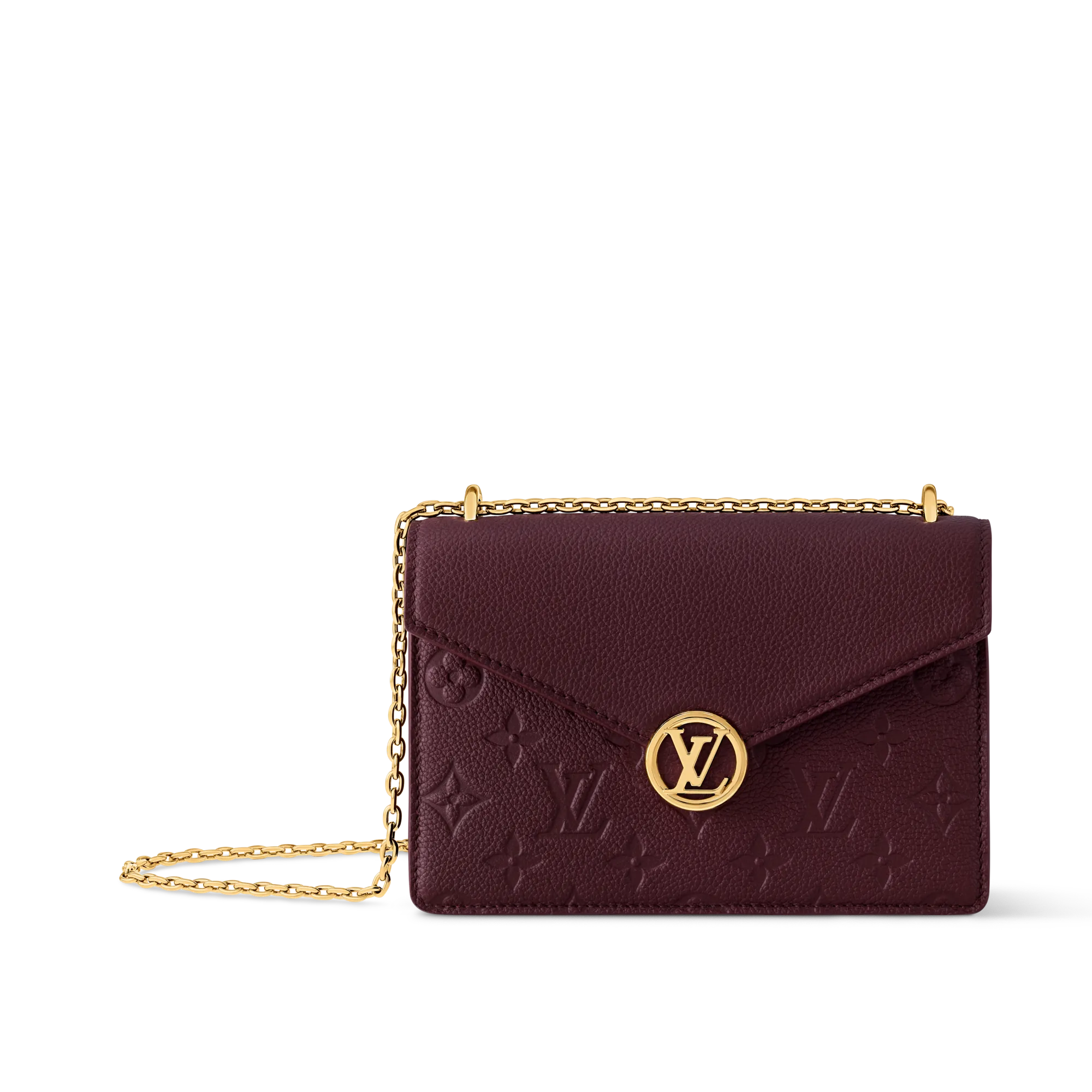 Louis Vuitton Wallet On Chain Rosy Cowhide - Bags and Wallets - Women's Small Leather Goods M25814 Red