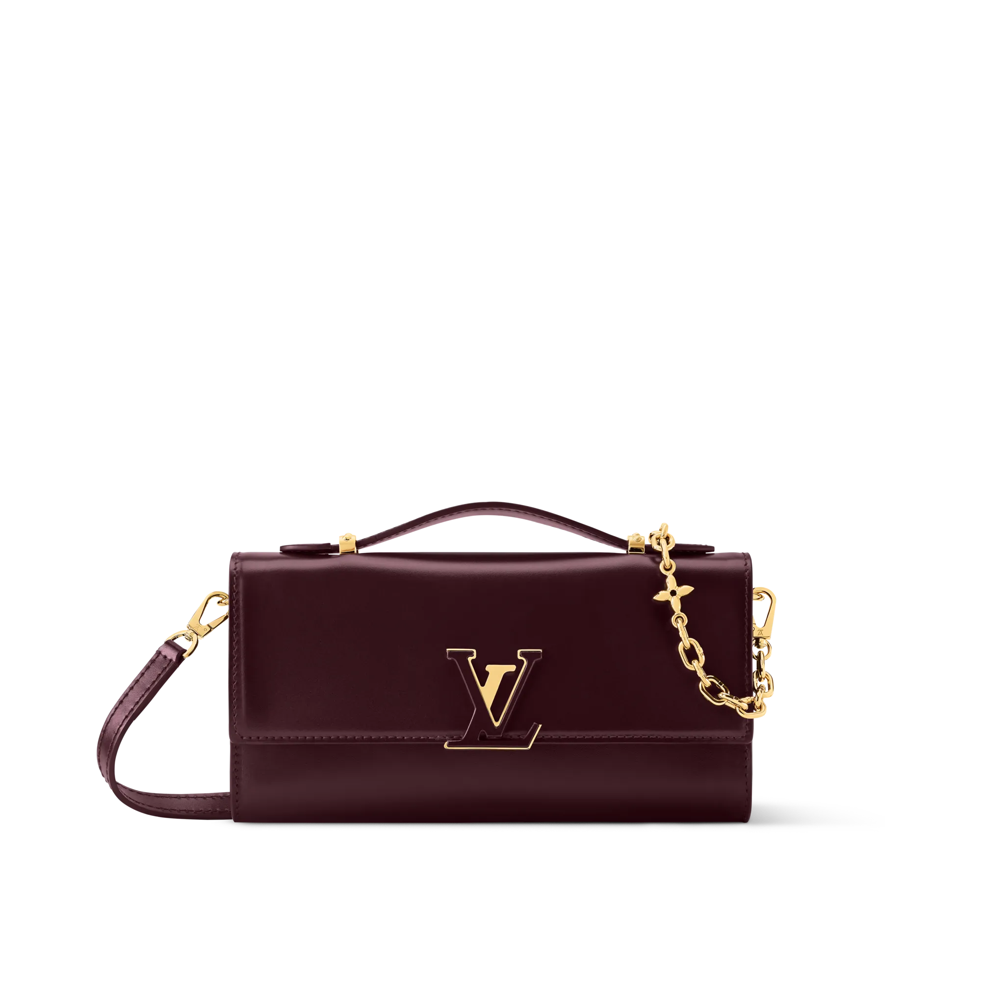 Louis Vuitton Wallet On Chain Capucines Calfxx - Bags and Wallets - Women's Small Leather Goods M25829 Red